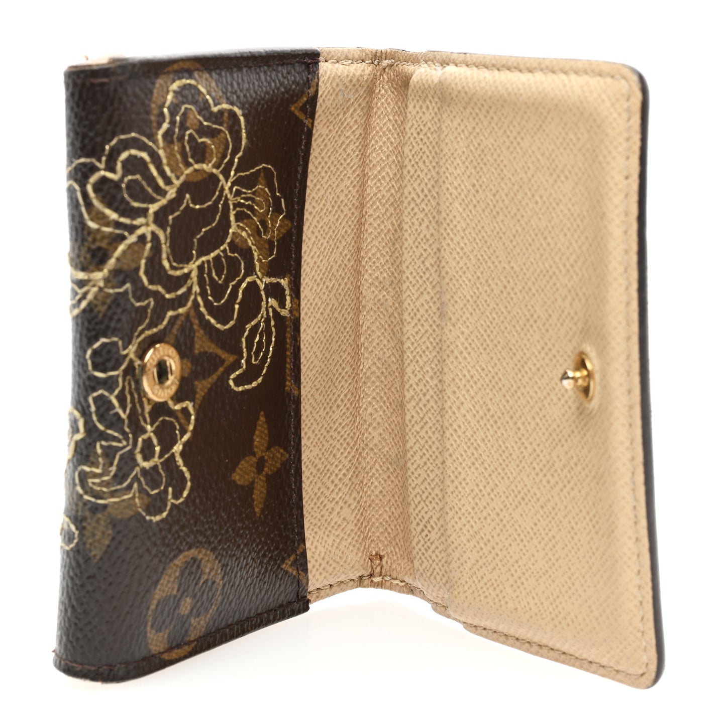 Monogram Dentelle Ludlow Wallet Gold