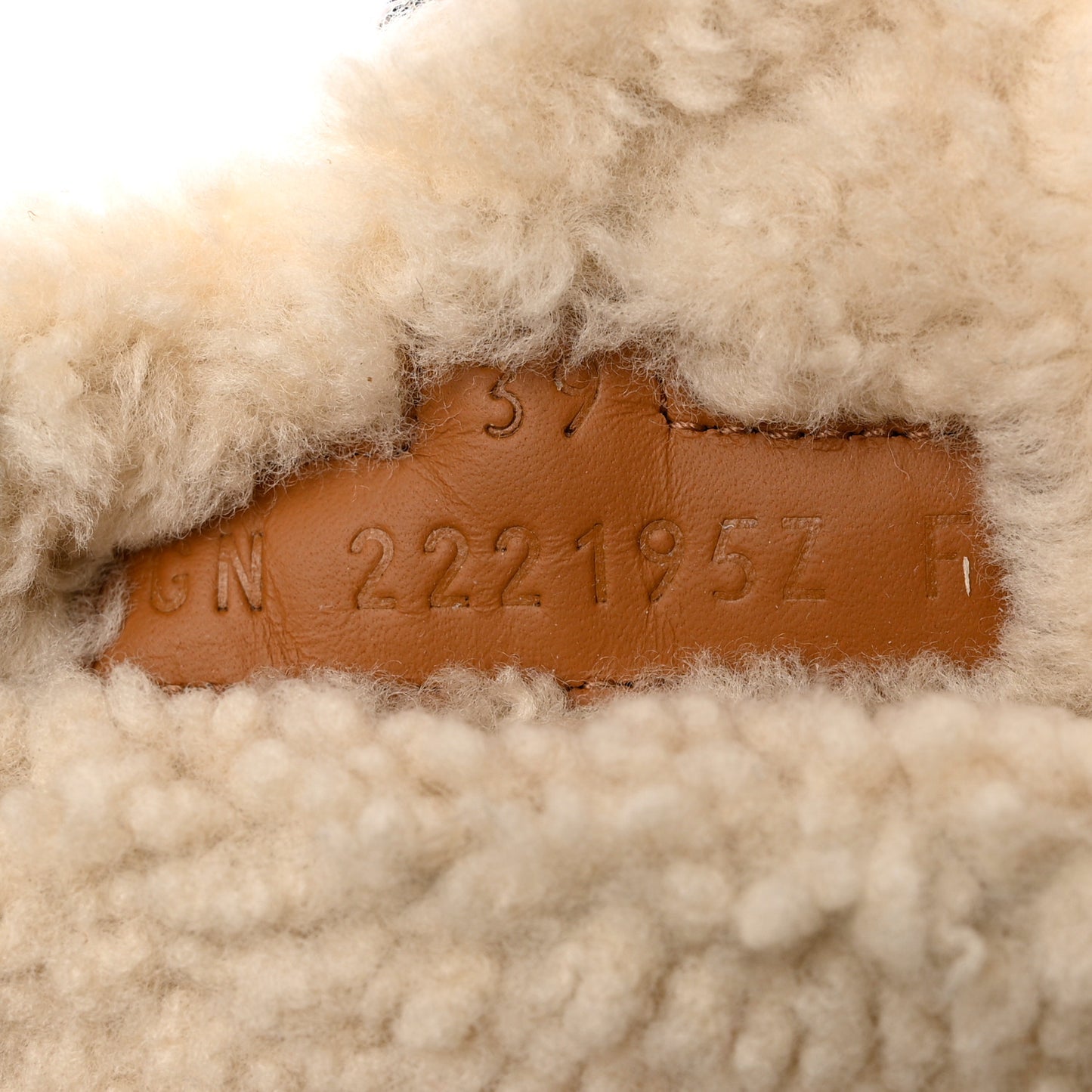 Suede Goatskin Woolskin Womens Chypre Sandals 39 Brun Fume Ecru
