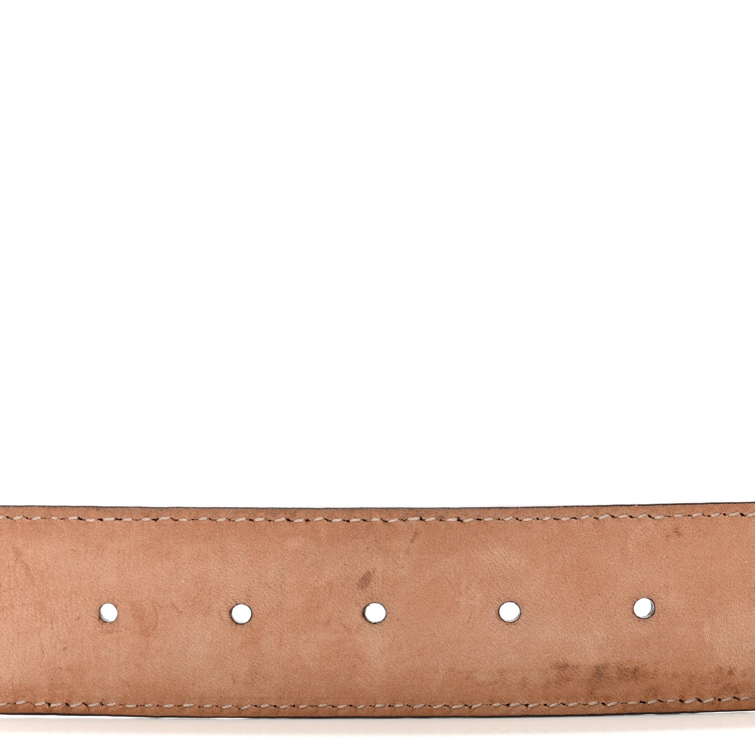 Gucci Guccissima Signature Interlocking G 40mm Belt 85 34 Navy 4 of 7