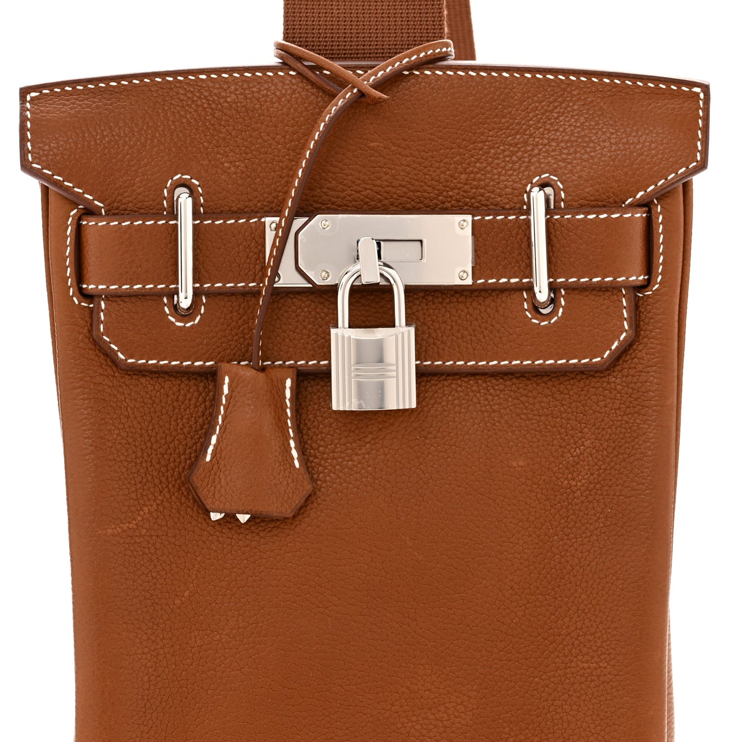 Natural Barenia Faubourg Hac A Dos PM Backpack Fauve