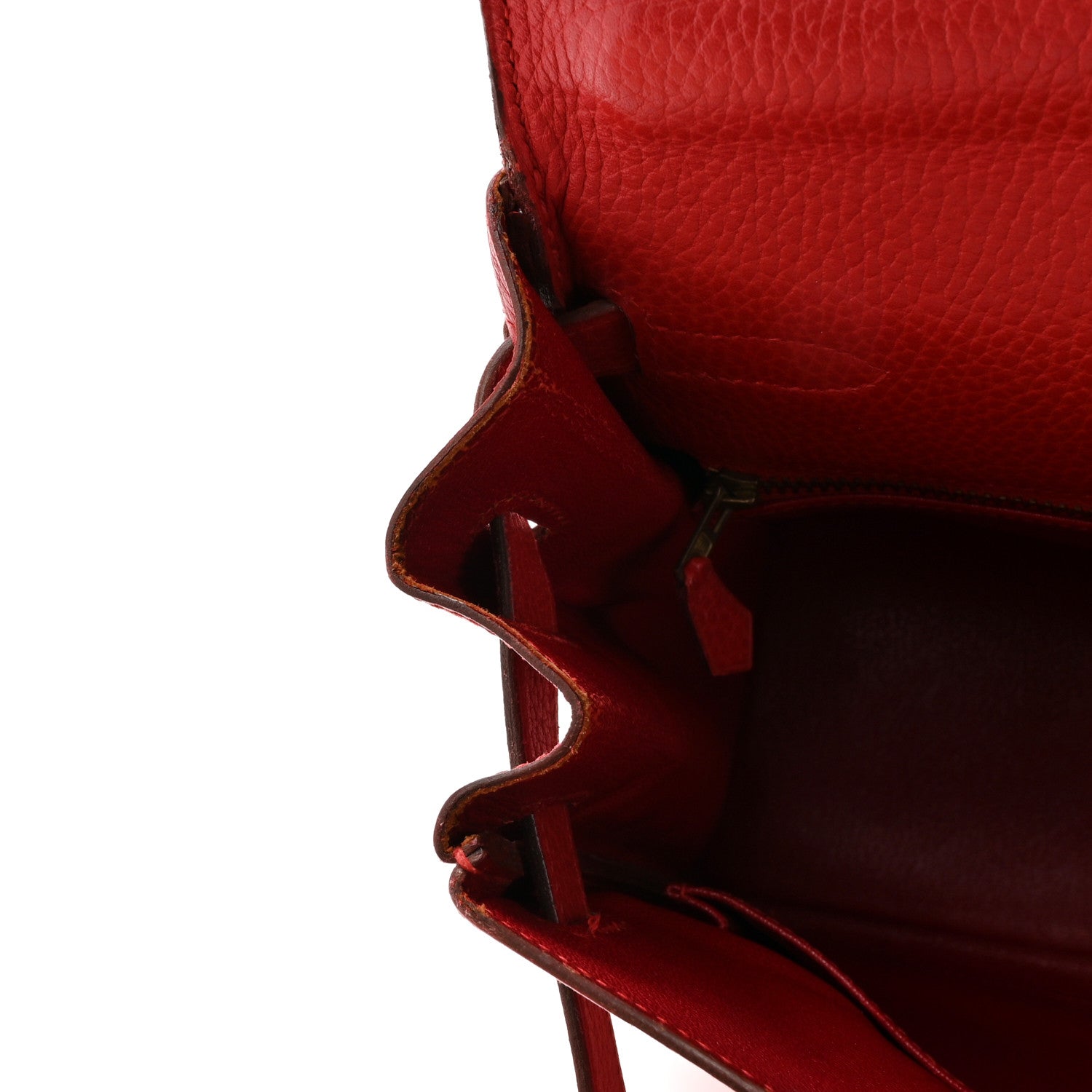 Hermes Ardennes Kelly Retourne 35 Rouge Vif 13 of 22