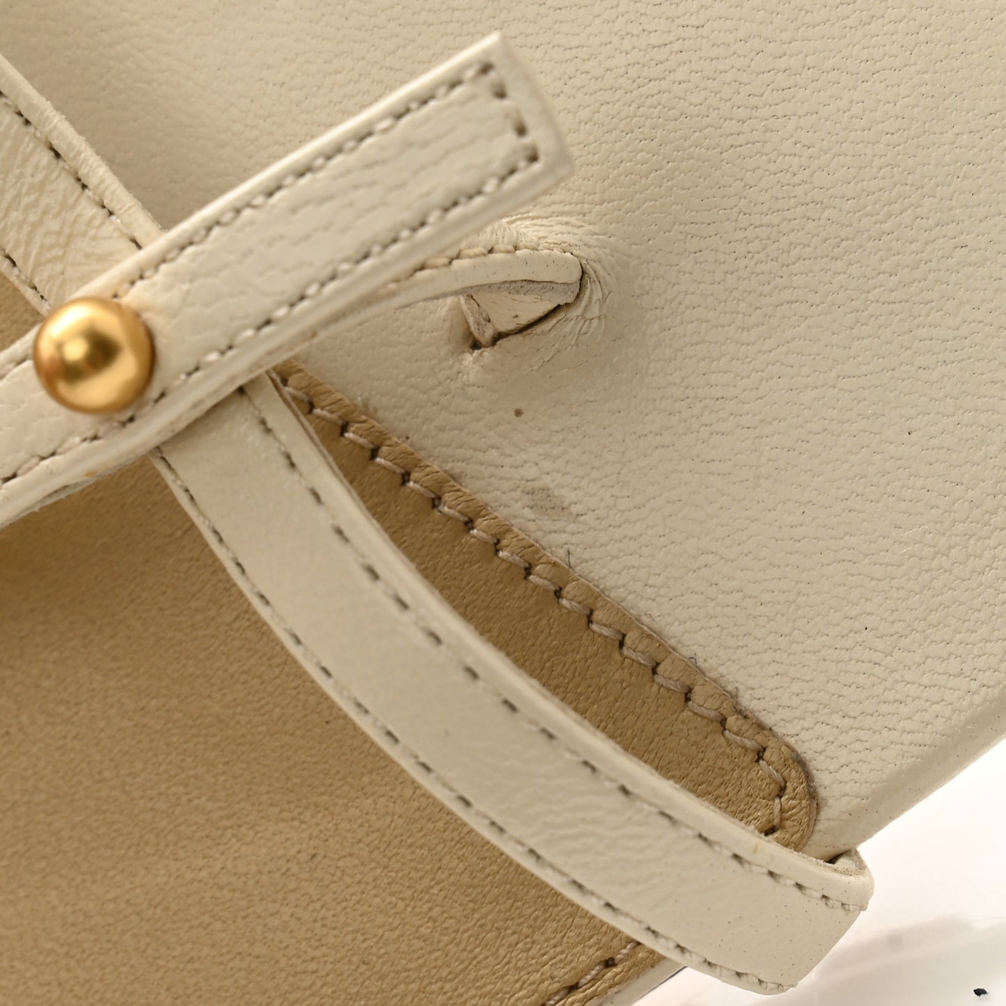 Lambskin Studded Stretch Multi Strap 90mm Sandals 38 Sea Salt