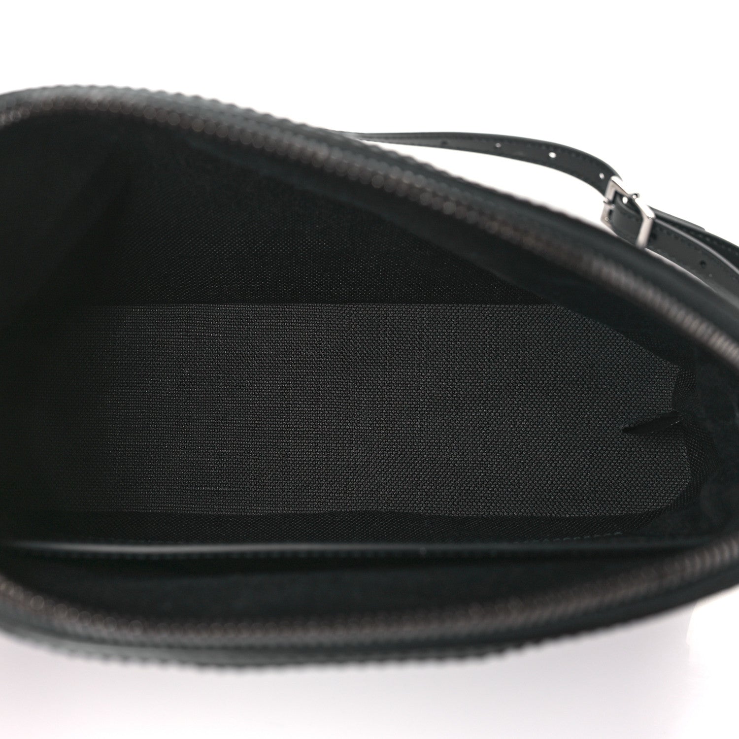 Gucci Denim Cuoio Harness GG Monogram Small Ophidia Dome Shoulder Bag Black Medium Grey 4 of 8