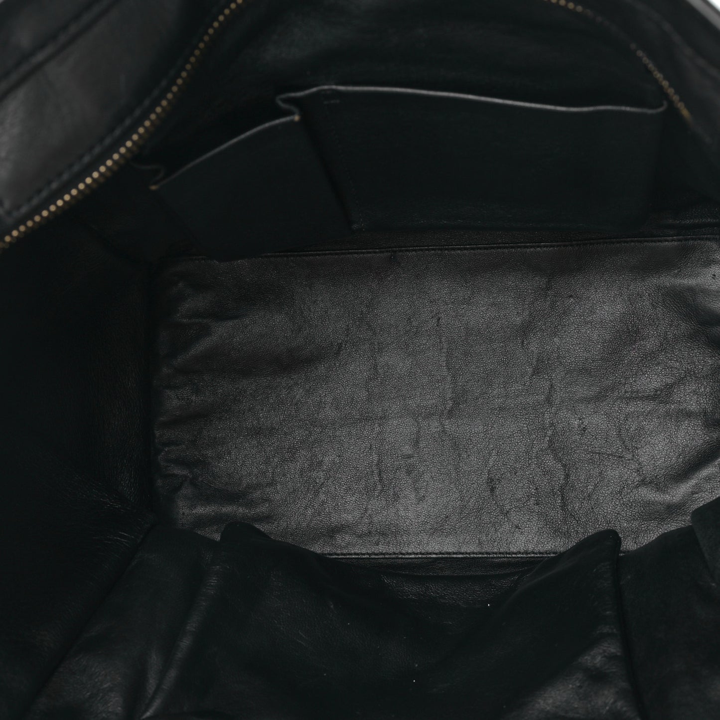 Smooth Calfskin Mini Luggage Black