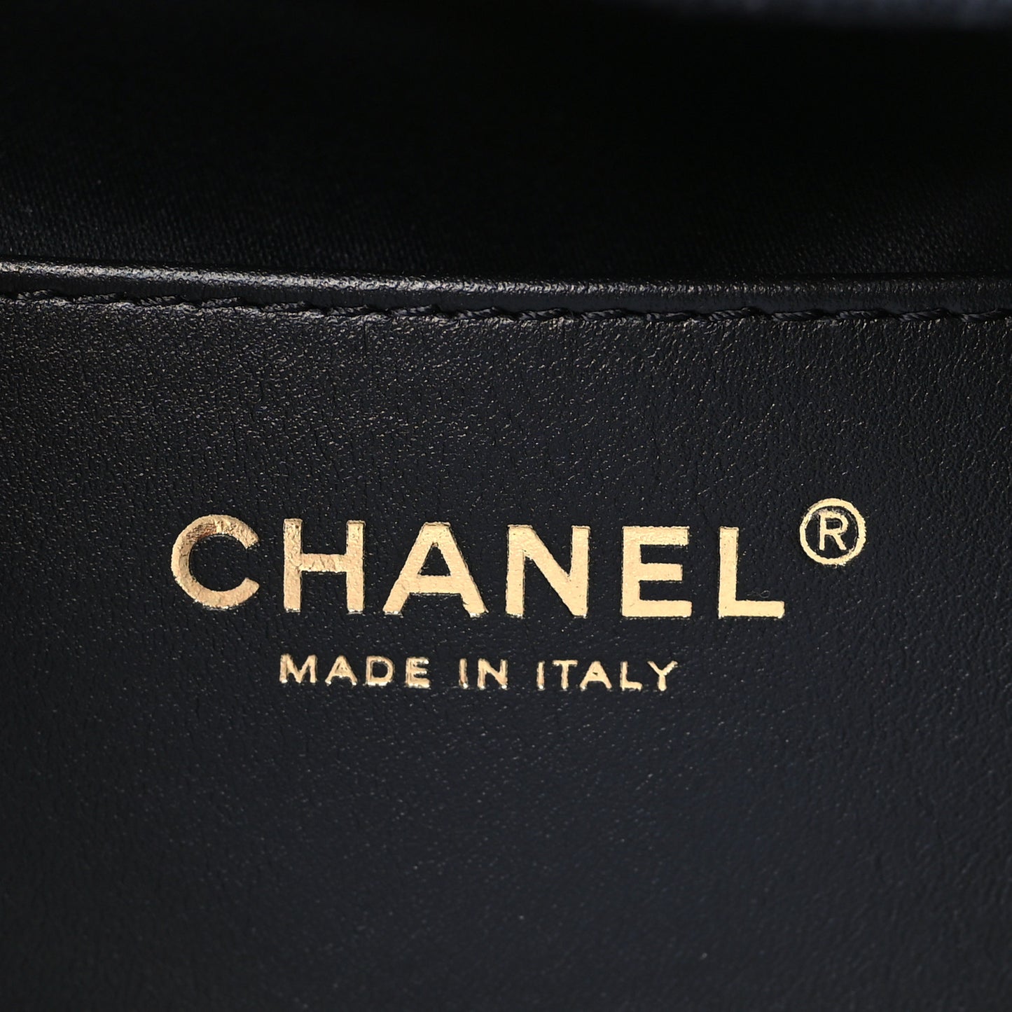 Washed Denim Quilted Small Chanel 25 Handbag Black