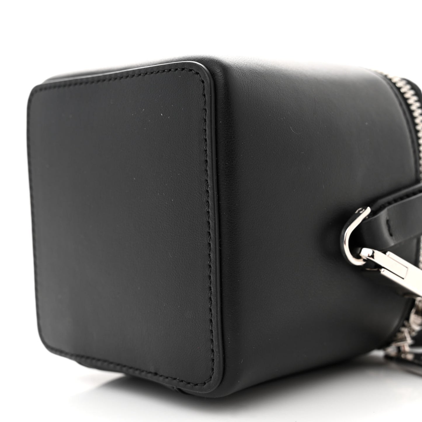 Calfskin Micro Vanity Bag Black