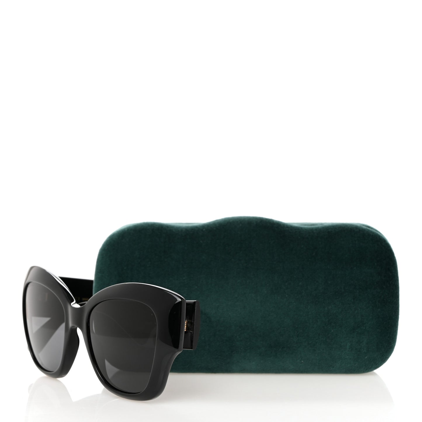 Acetate GG Butterfly Sunglasses GG0808S Black