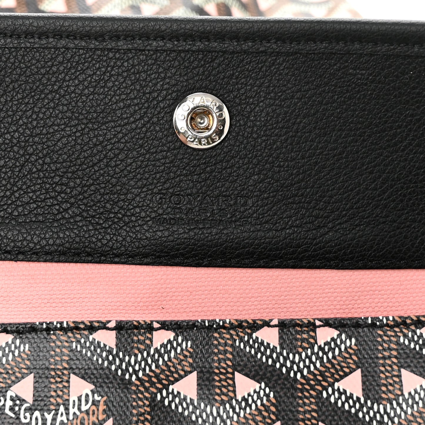 Goyardine Saint Louis Claire Voie PM Black Pink