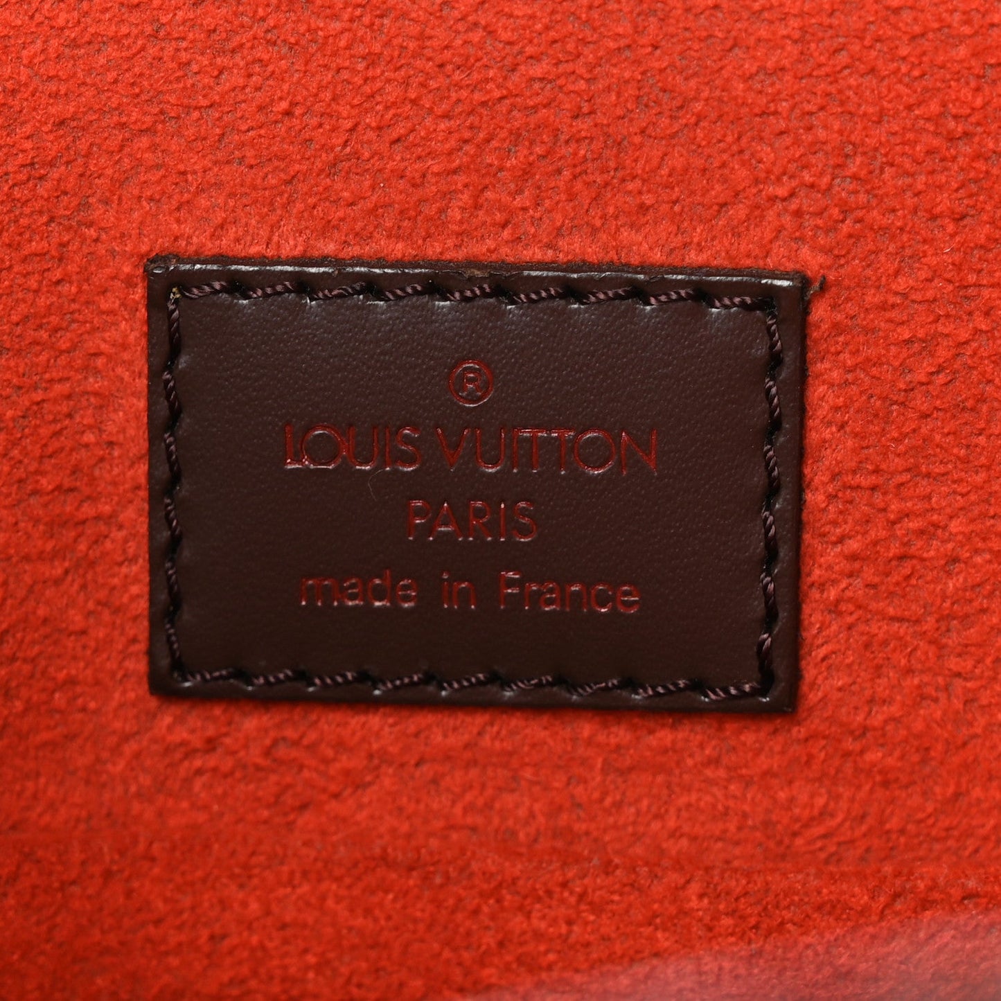 Damier Ebene Sac Plat