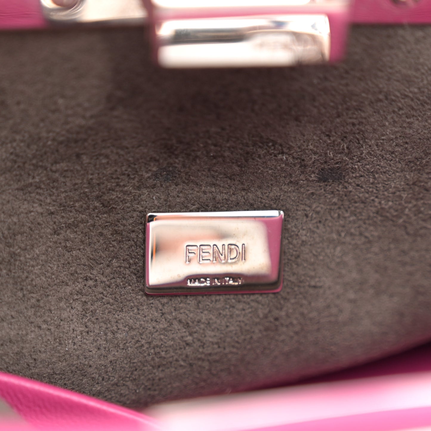 Nappa Nano Peekaboo Satchel Magenta