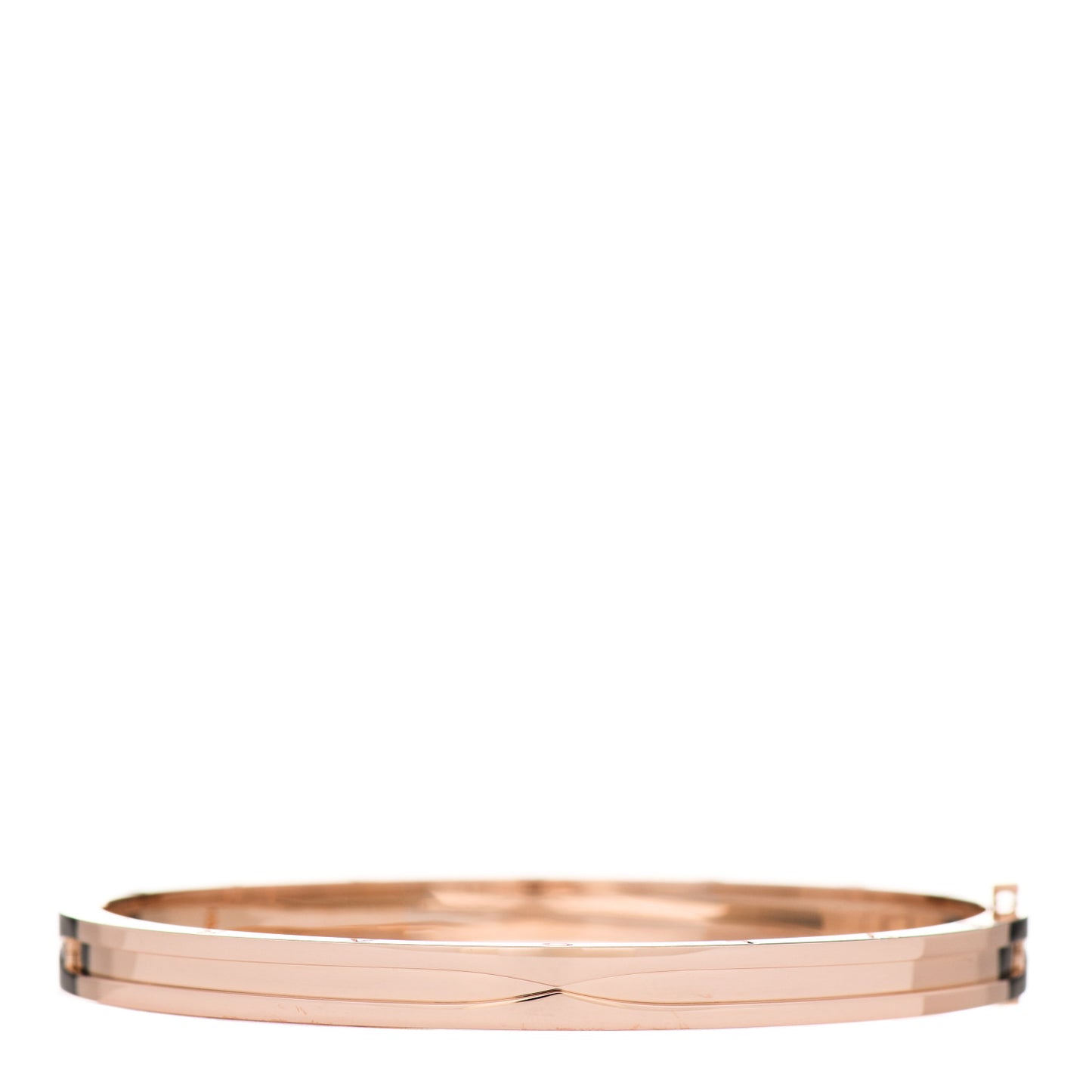 18K Rose Gold Narrow B.Zero1 Bangle Bracelet S
