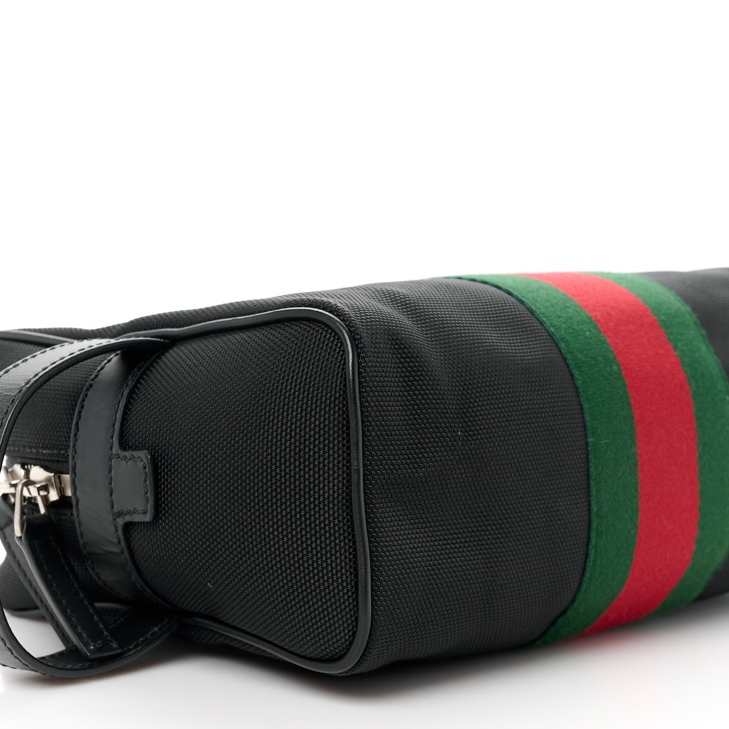 Techno Canvas Web Toiletry Case Black