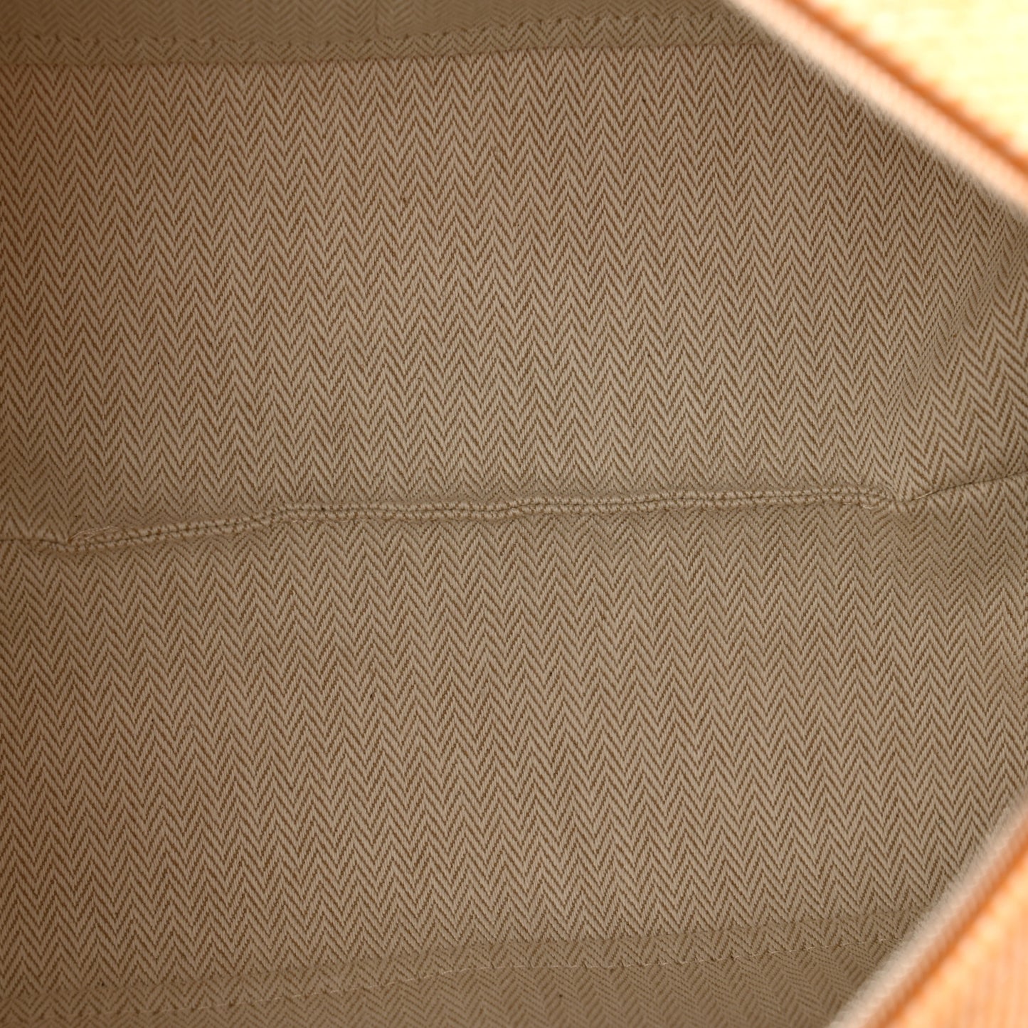 Merino Wool Large Au Carre Bride-A-Brac Pouch Fauve