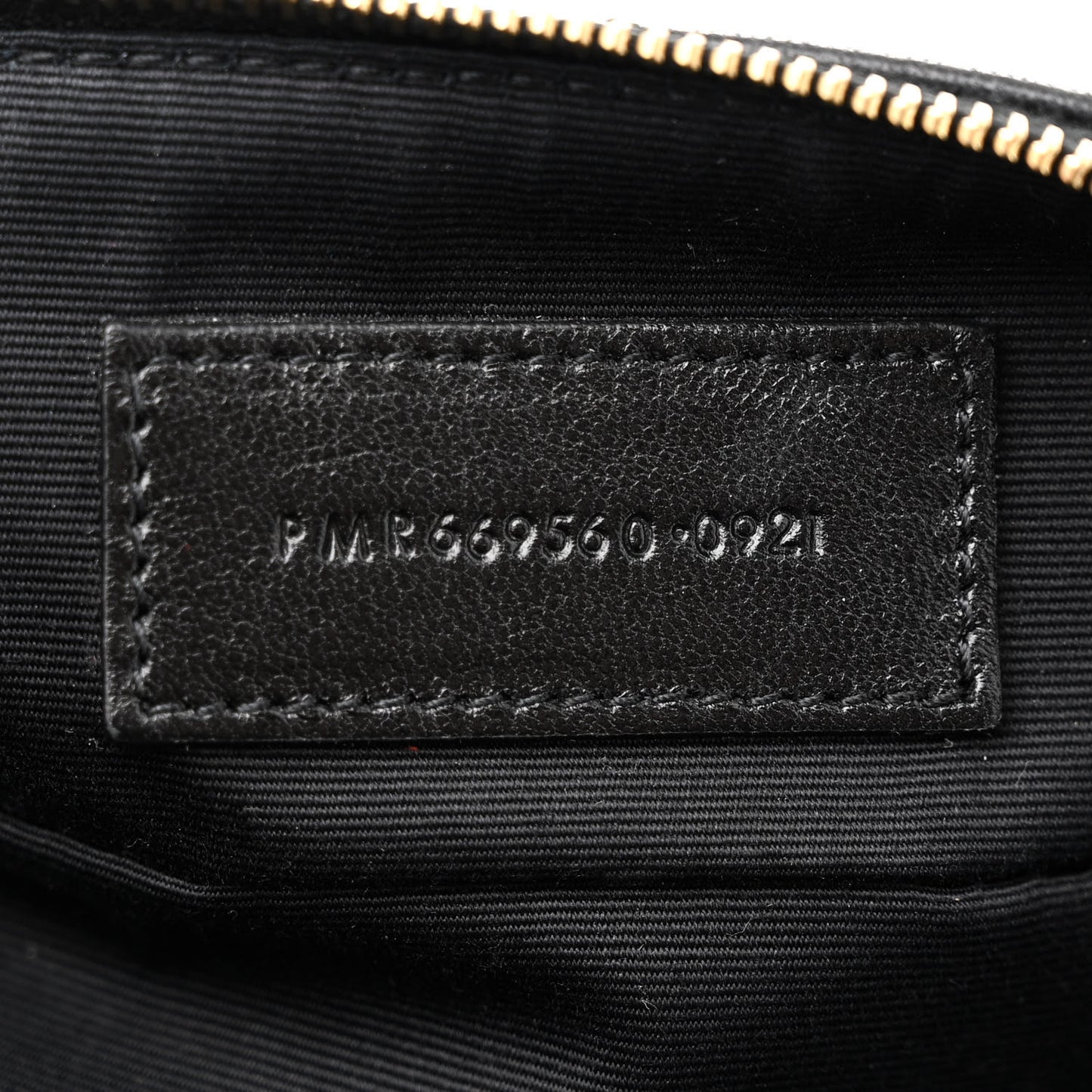 Lambskin Quilted Vanity Bag Top Handle Black