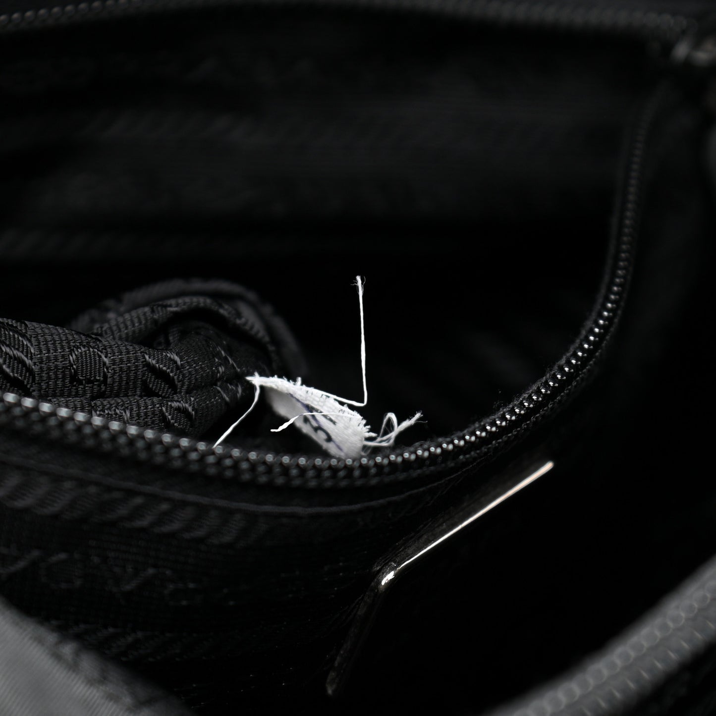 Tessuto Nylon Briefcase Black