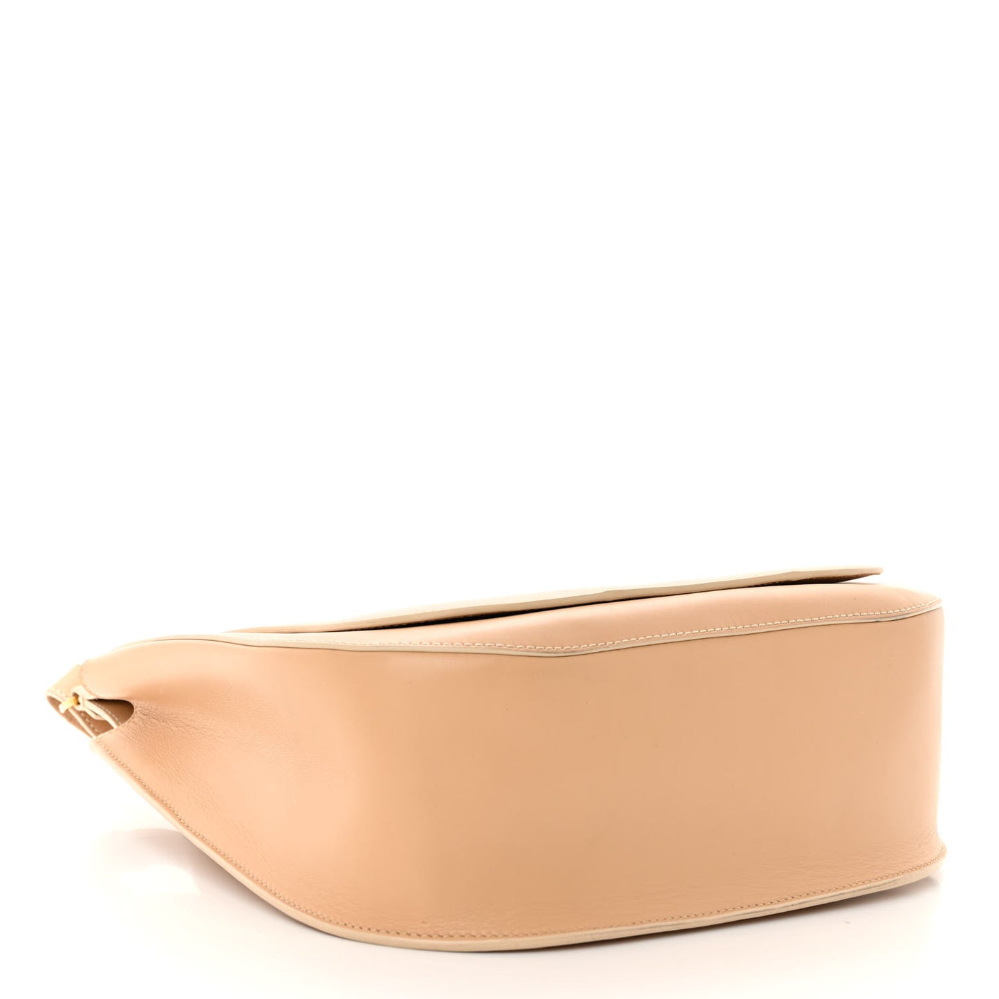 Smooth Calfskin Hunting Bag 11 Warm Beige