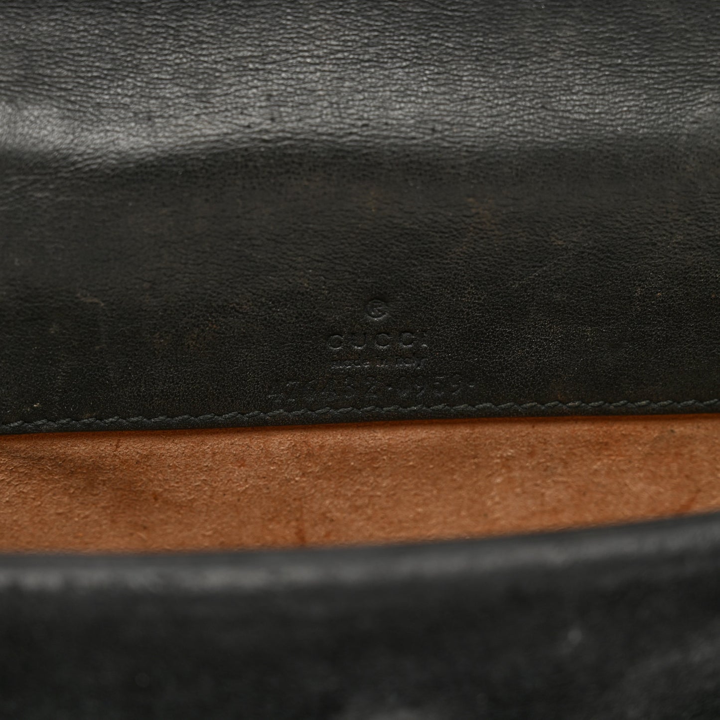 GG Supreme Monogram Super Mini Dionysus Shoulder Bag Black