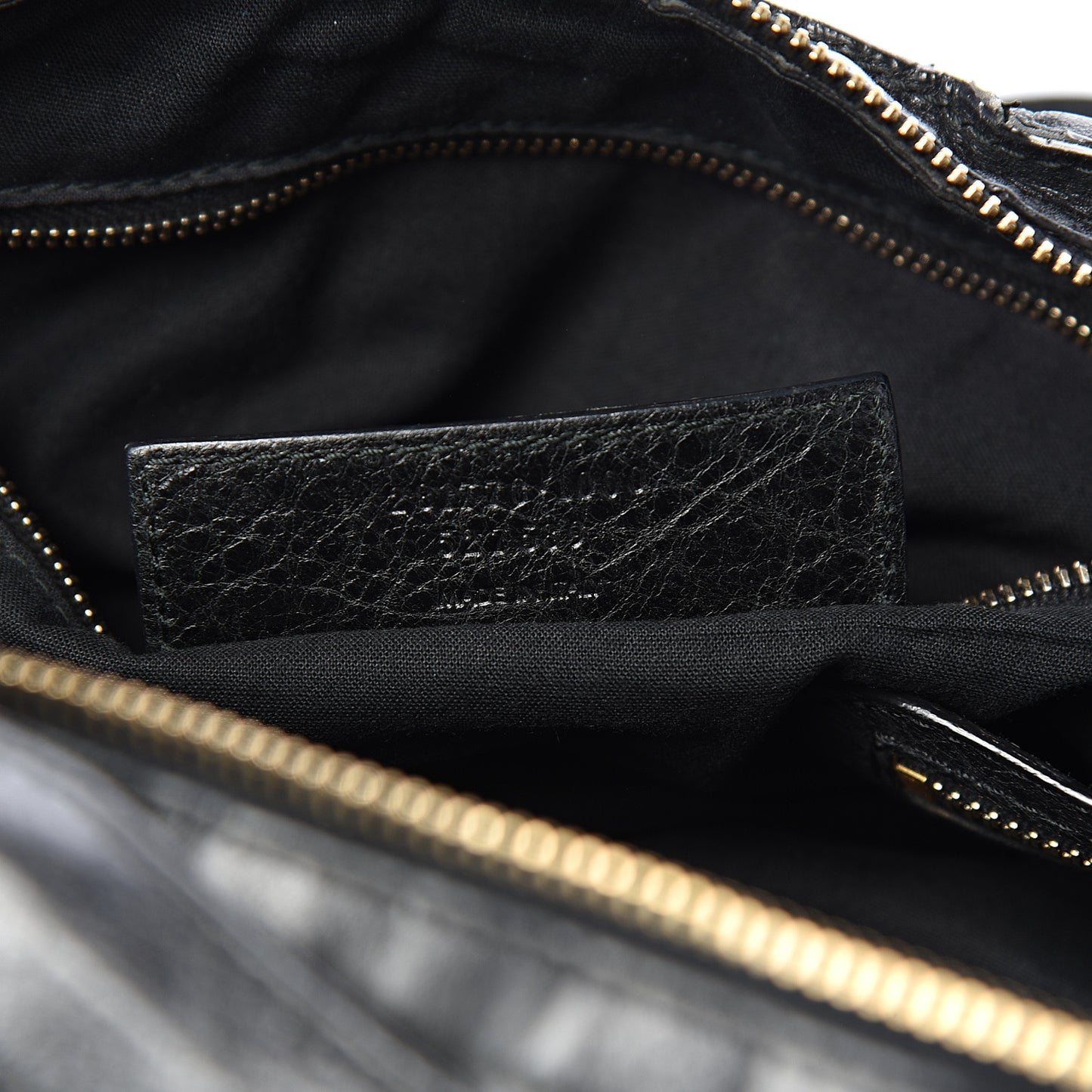 Agneau Giant 12 Rose Gold Hardware City Black