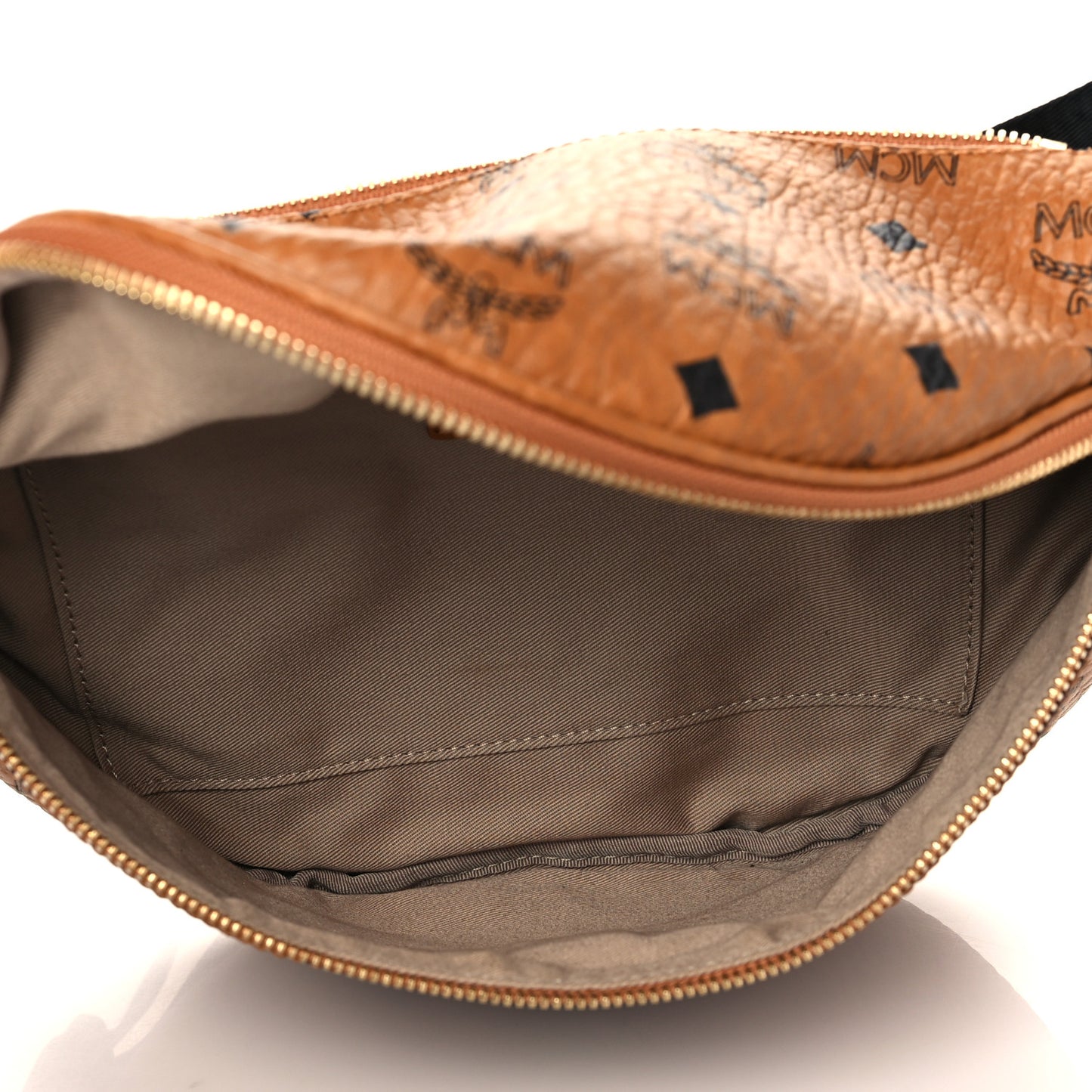 Visetos Medium Fusten Belt Bag Cognac