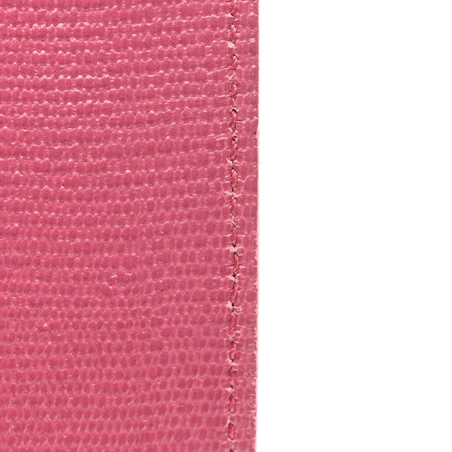 Saint Laurent Textured Calfskin Y Ligne Clutch Fuchsia 9 of 12