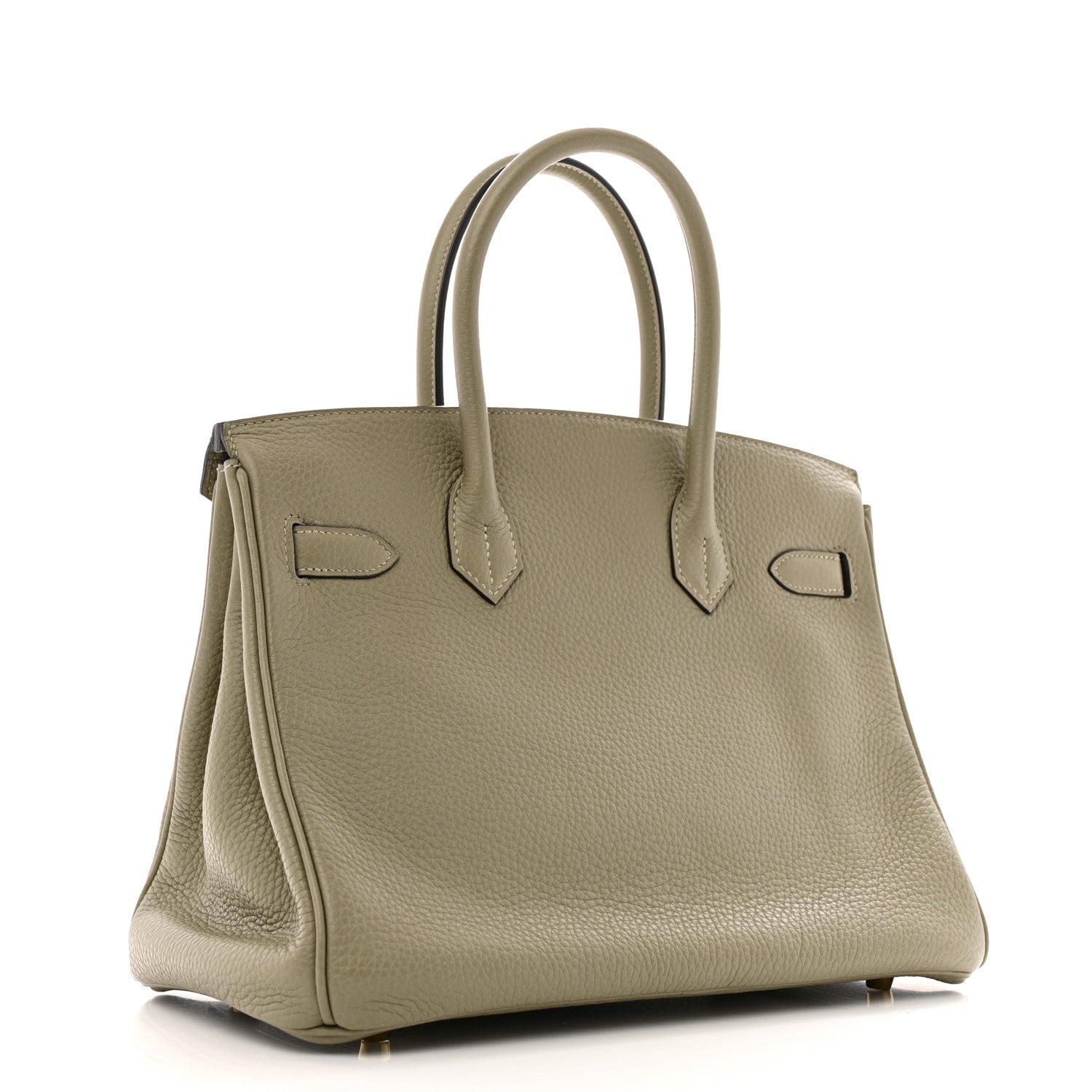 Hermes Taurillon Clemence Birkin 30 Sauge 3 of 12