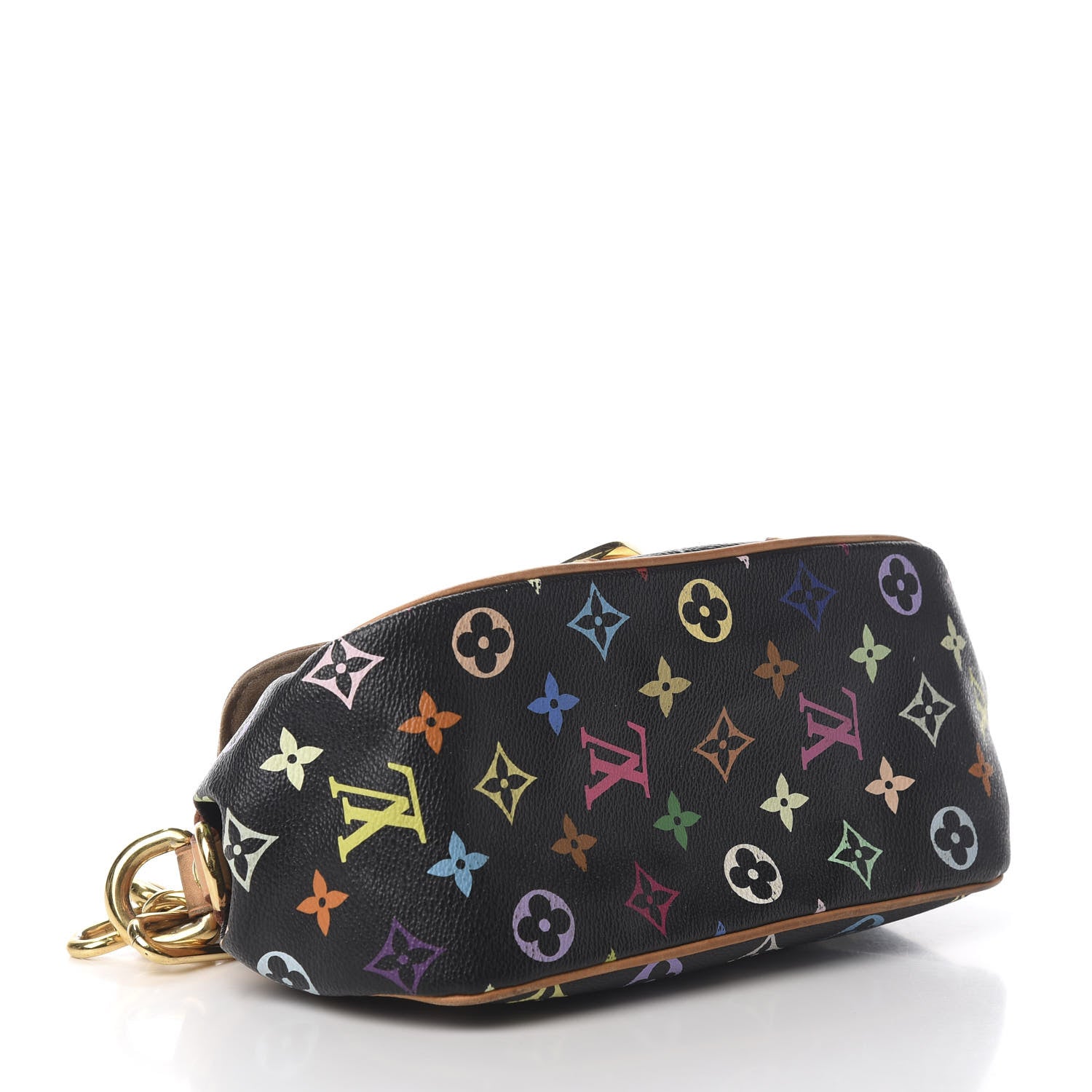 Louis Vuitton Monogram Multicolor Marilyn Black 3 of 9