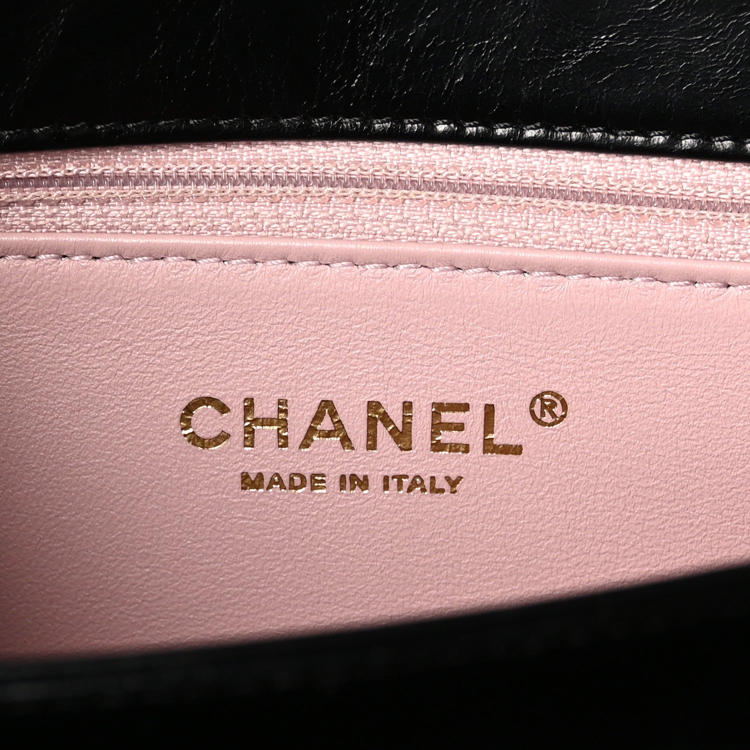 Chanel Aged Glazed Calfskin Quilted Straight Lined Flap Black 7 of 11