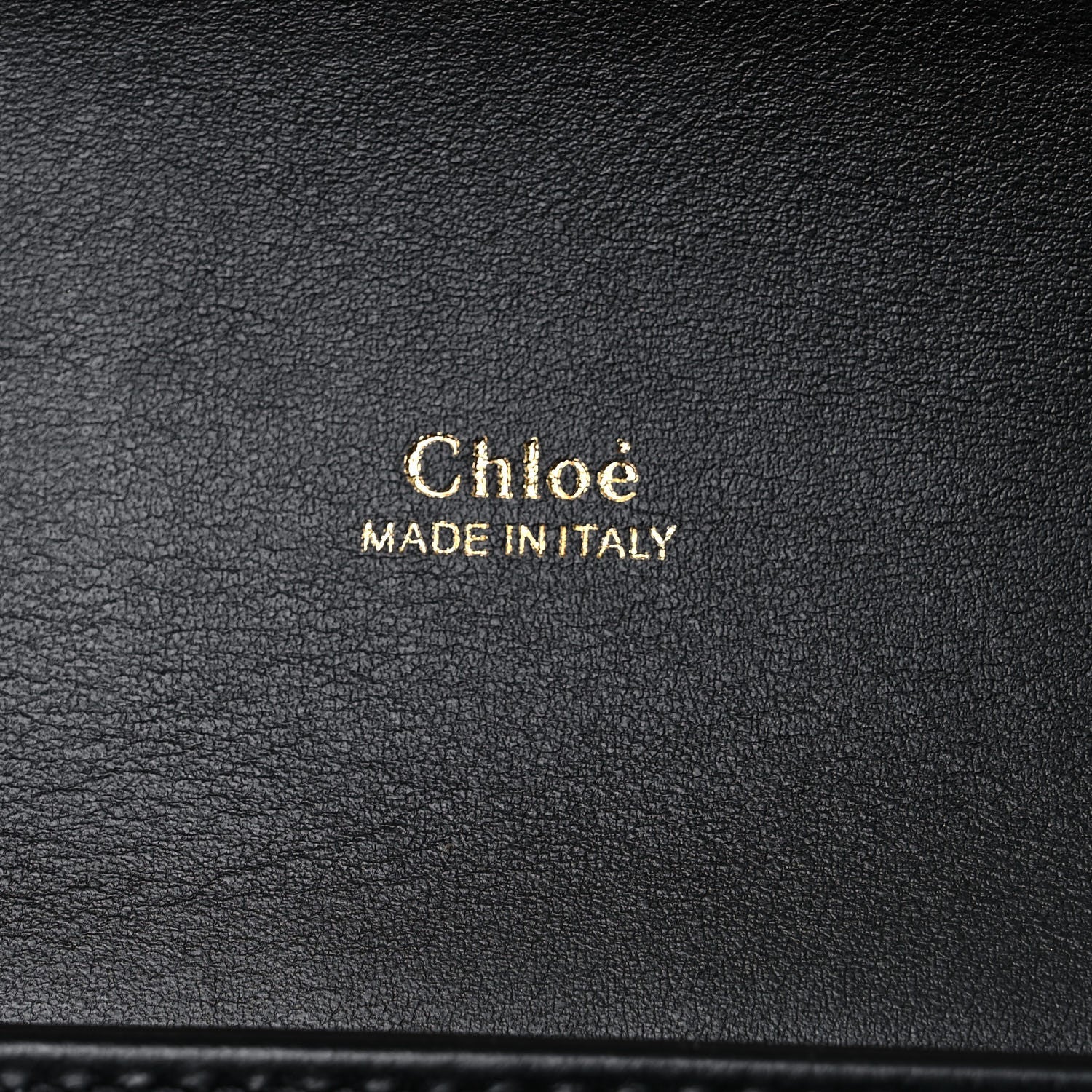 Chloe Metallic Crinkled Lambskin Shiny Calfskin Small Aby Lock Silver Gold 6 of 9