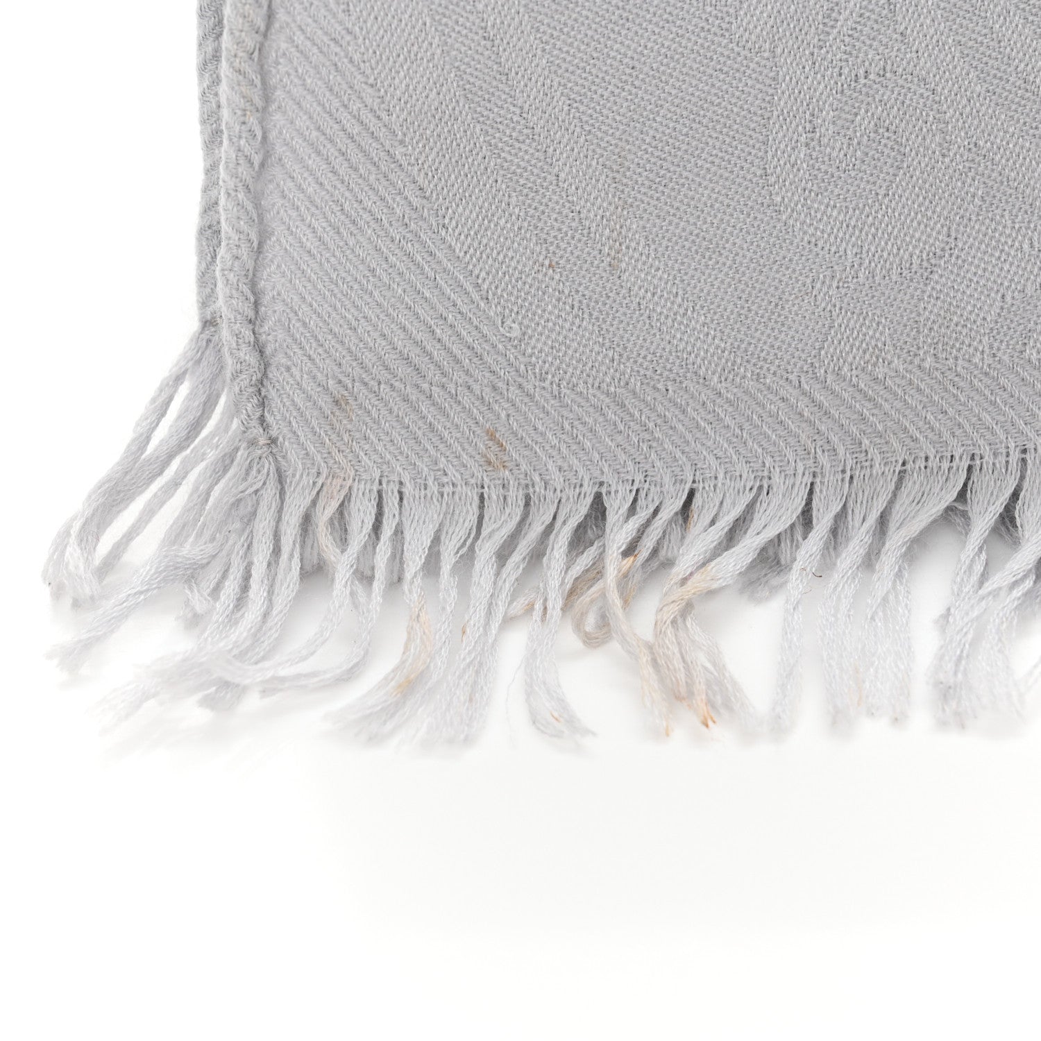 Hermes Cashmere Silk New Libris Confettis D'Ex Libris Stole Gris Nuage 6 of 6