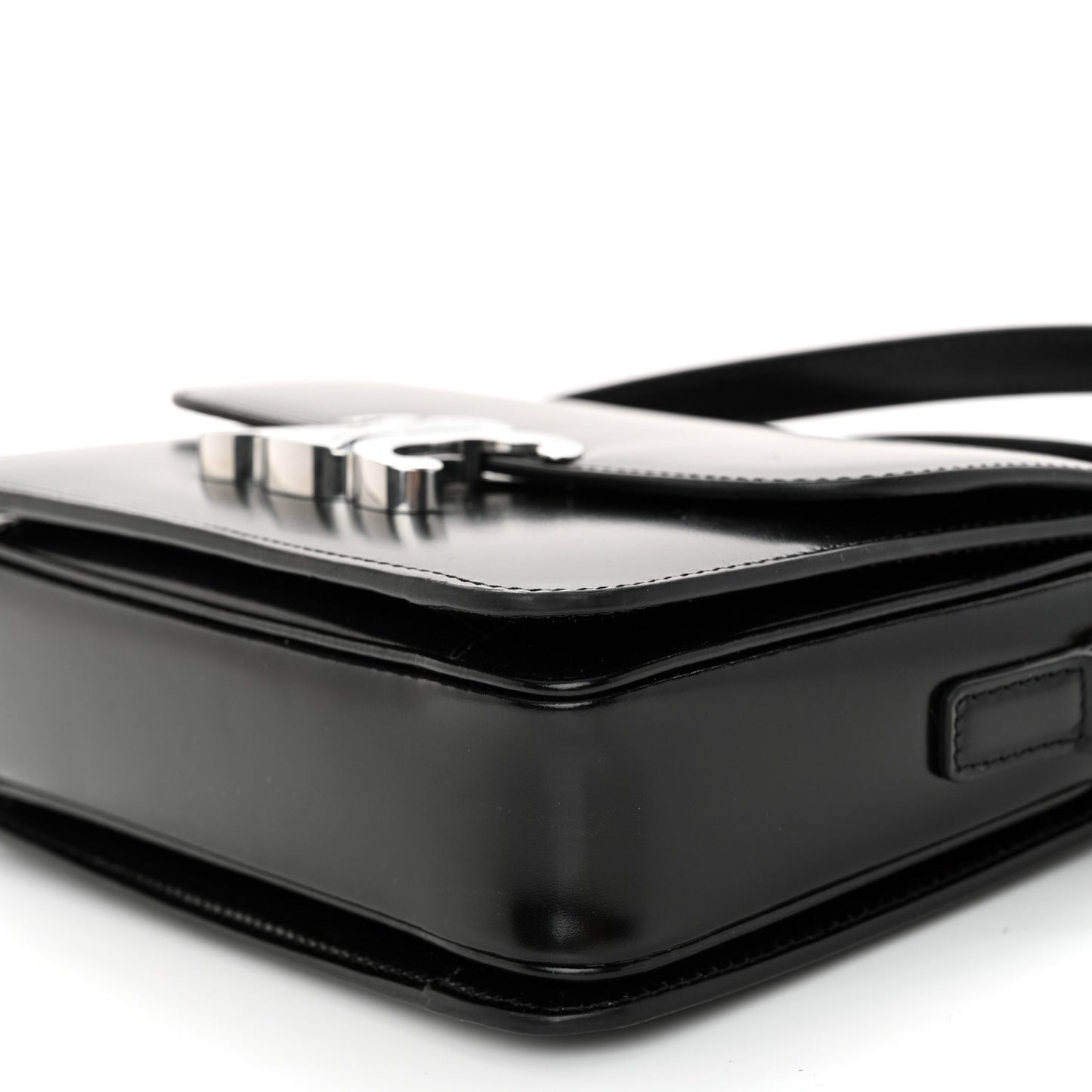 Shiny Calfskin Teen Triomphe Black
