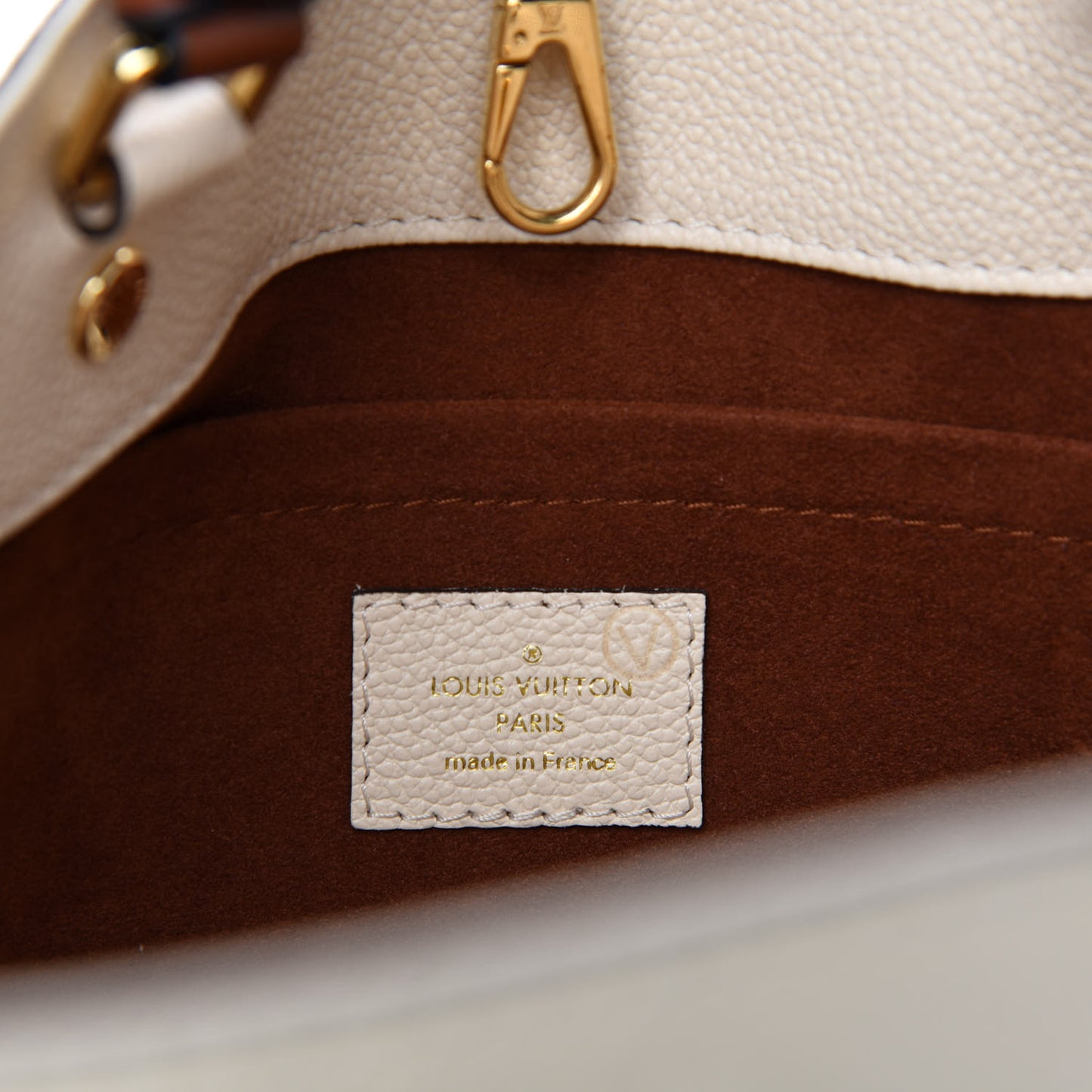 Empreinte Braided Montaigne MM Creme Beige Caramel