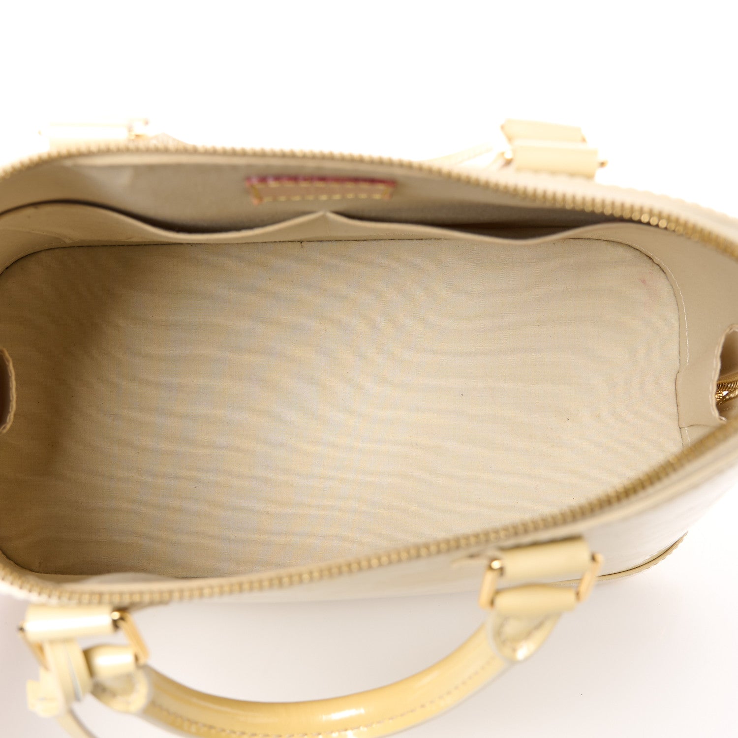 Louis Vuitton Vernis Alma PM Blanc Corail 5 of 13