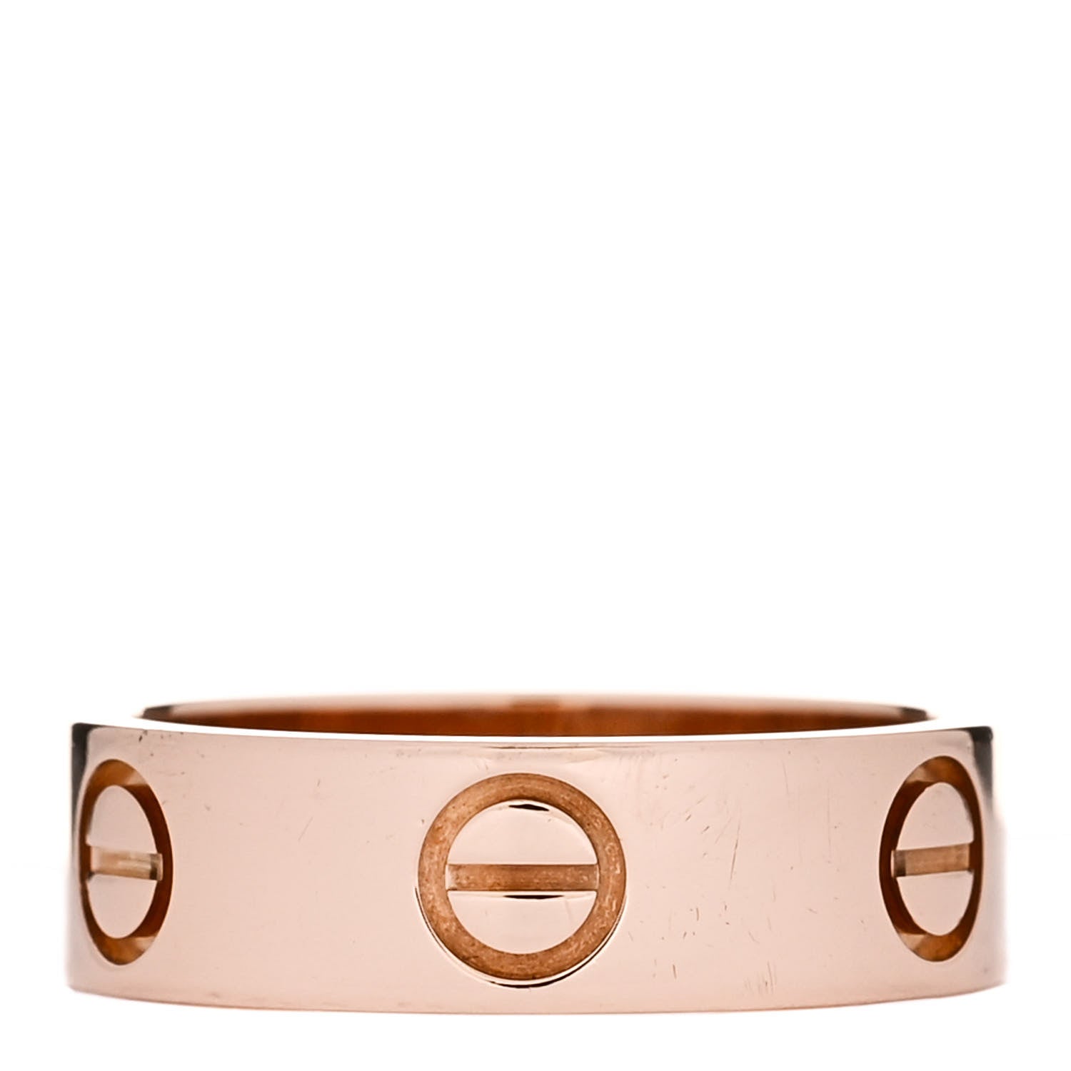 Cartier 18K Pink Gold 5.5mm LOVE Ring 50 5.25 3 of 5