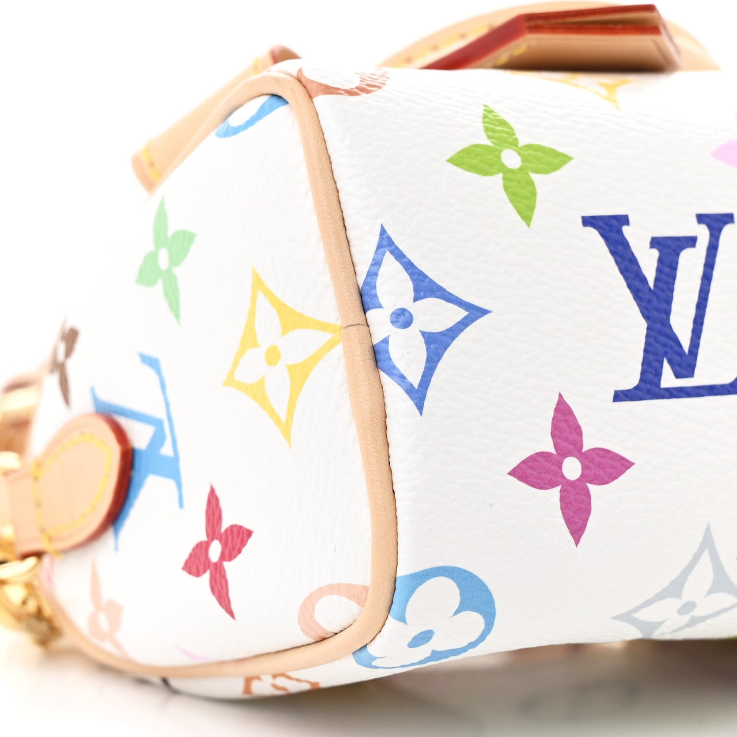 LV X TM Monogram Multicolor Nano Speedy White