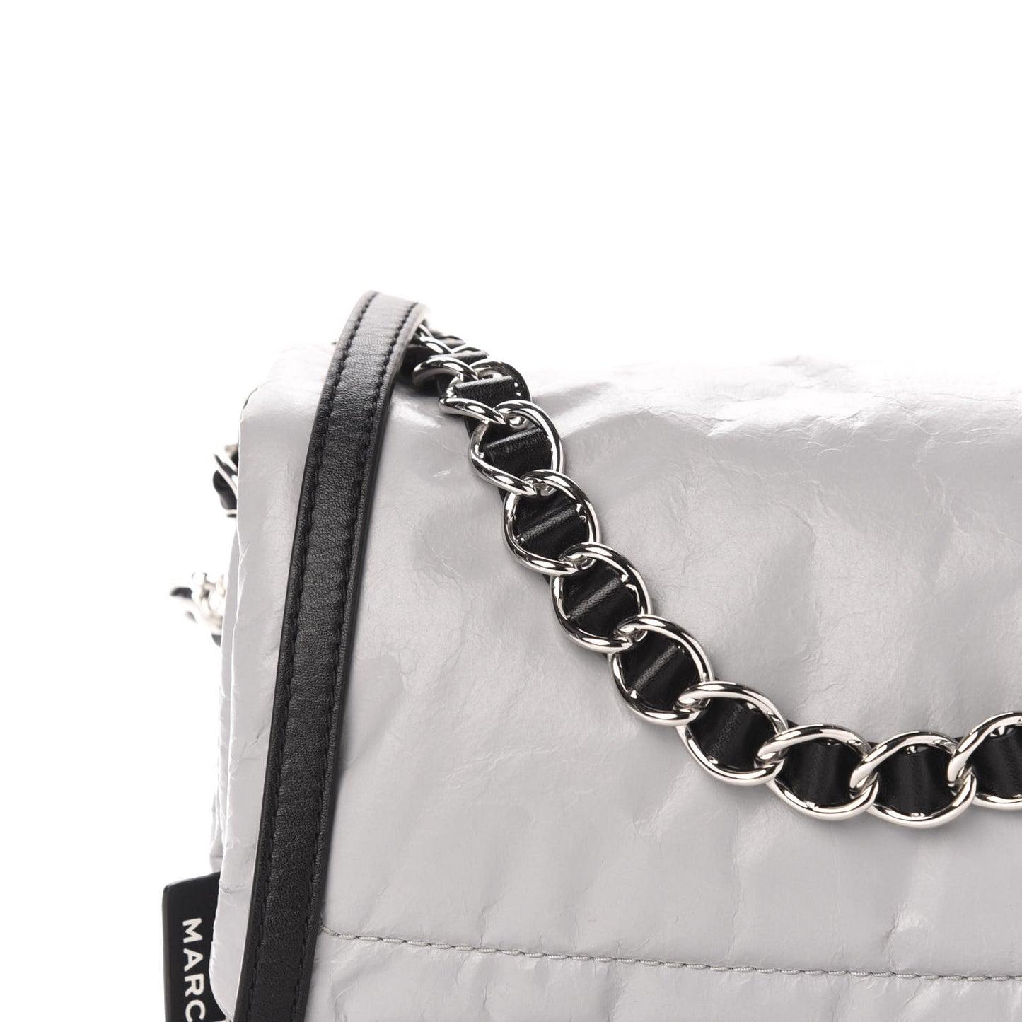 Lambskin The Pillow Bag Light Grey