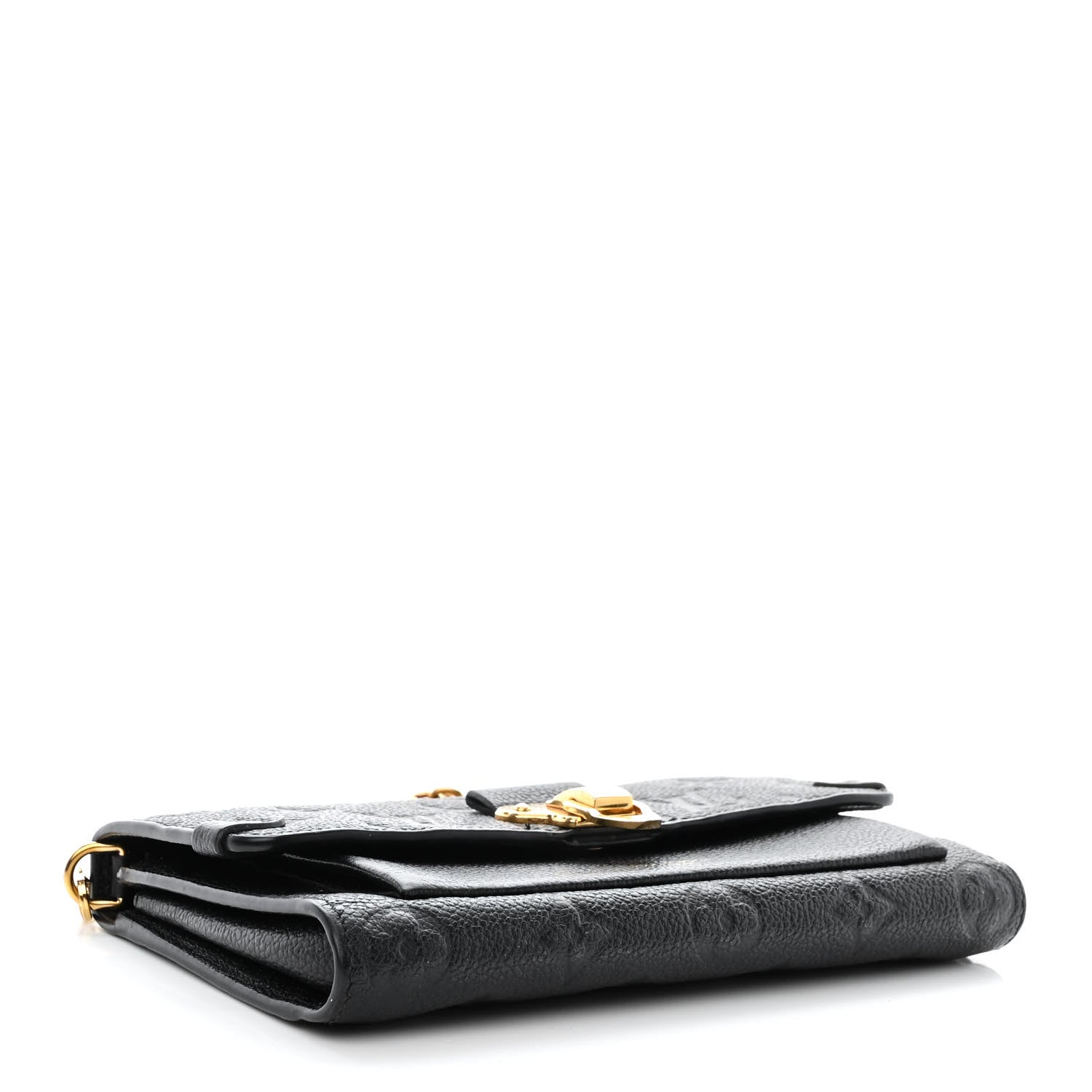 Louis Vuitton Empreinte Vavin Chain Wallet Black 4 of 11