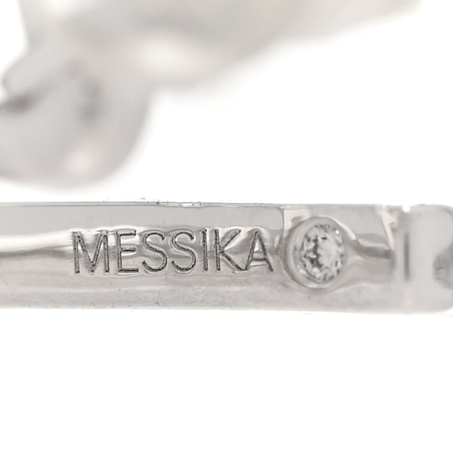 18K White Gold Diamond Muliti-Creoles Gatsby Earrings