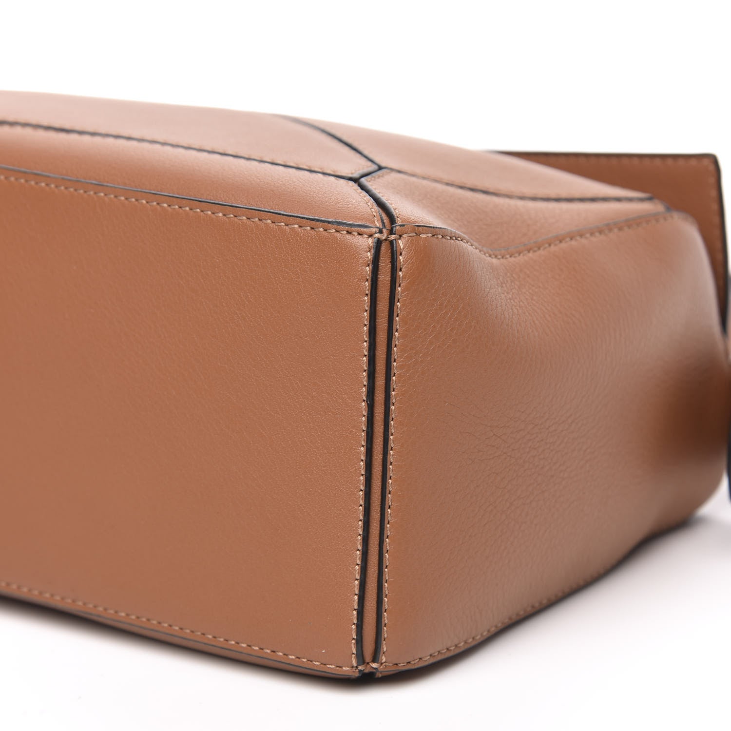 Loewe Calfskin Small Puzzle Bag Tan 8 of 9