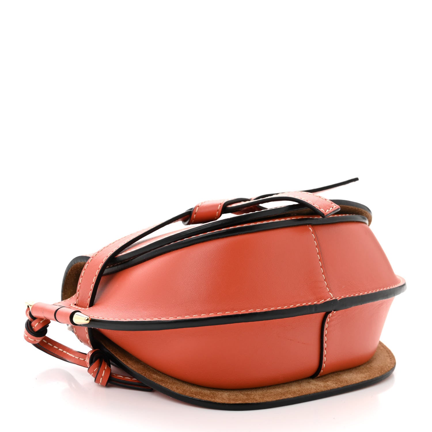 Loewe Calfskin Mini Gate Belt Bag Orange 4 of 9