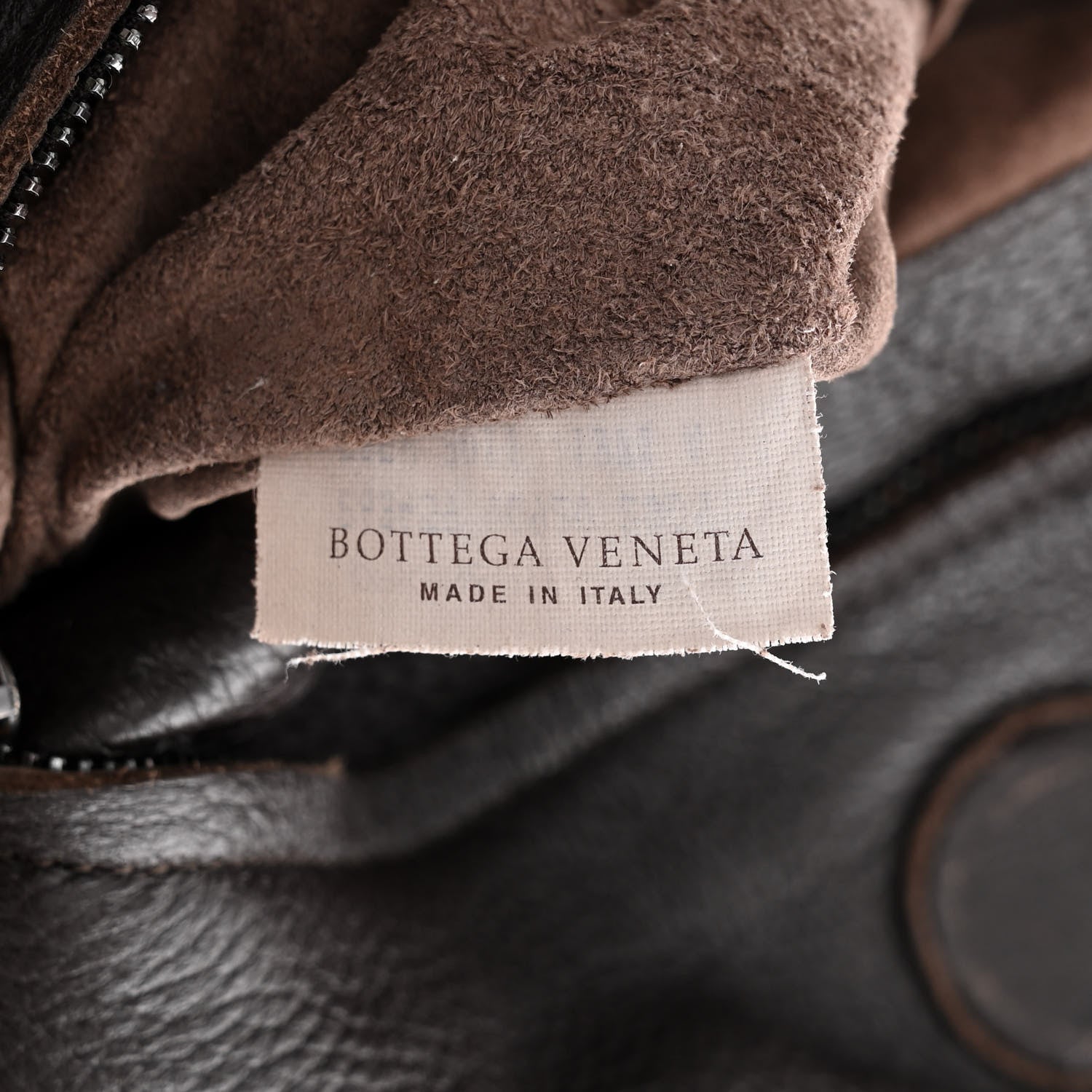 Bottega Veneta Cervo Deerskin Hobo Ebano 6 of 10