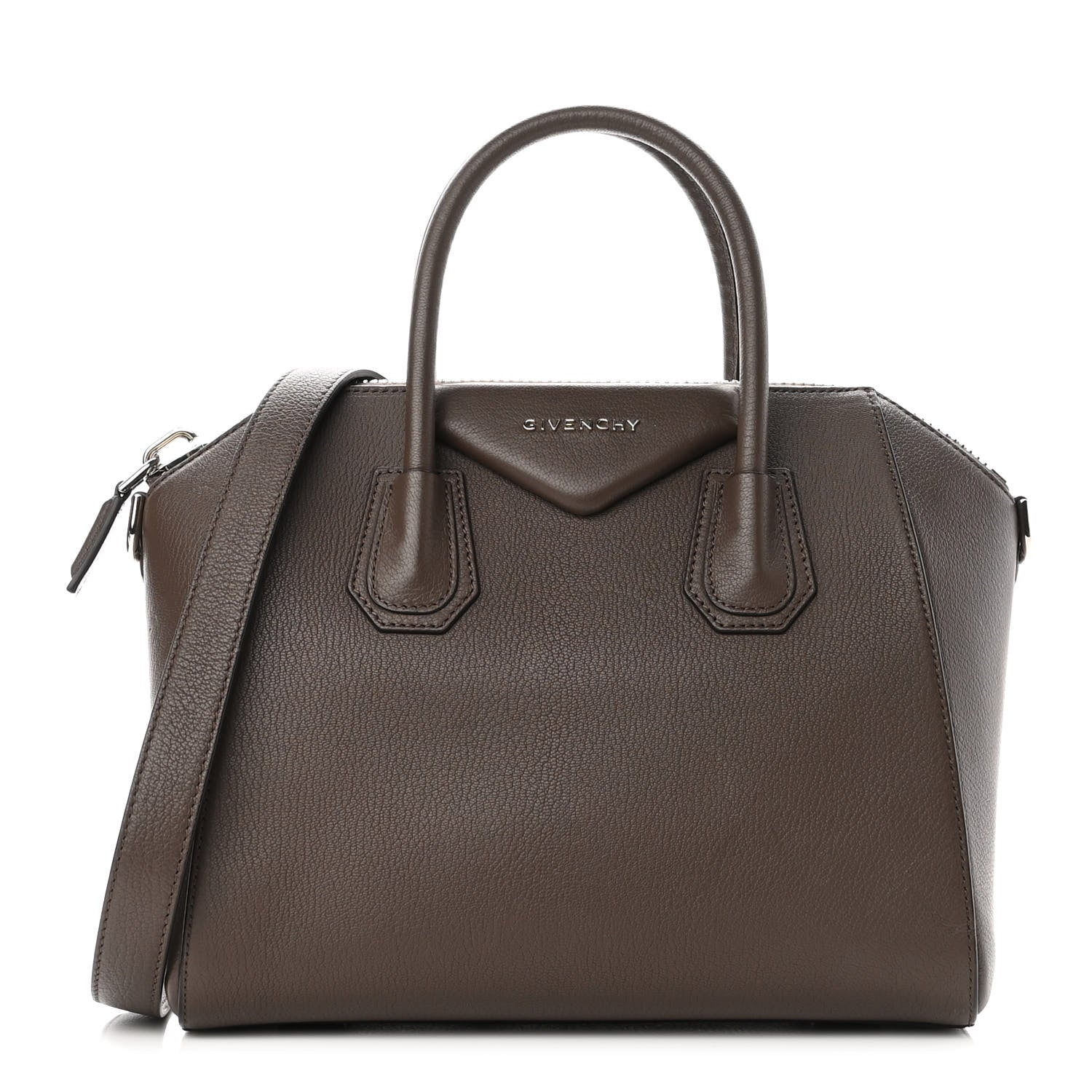 Givenchy Sugar Goatskin Small Antigona Heather Grey 1 of 10