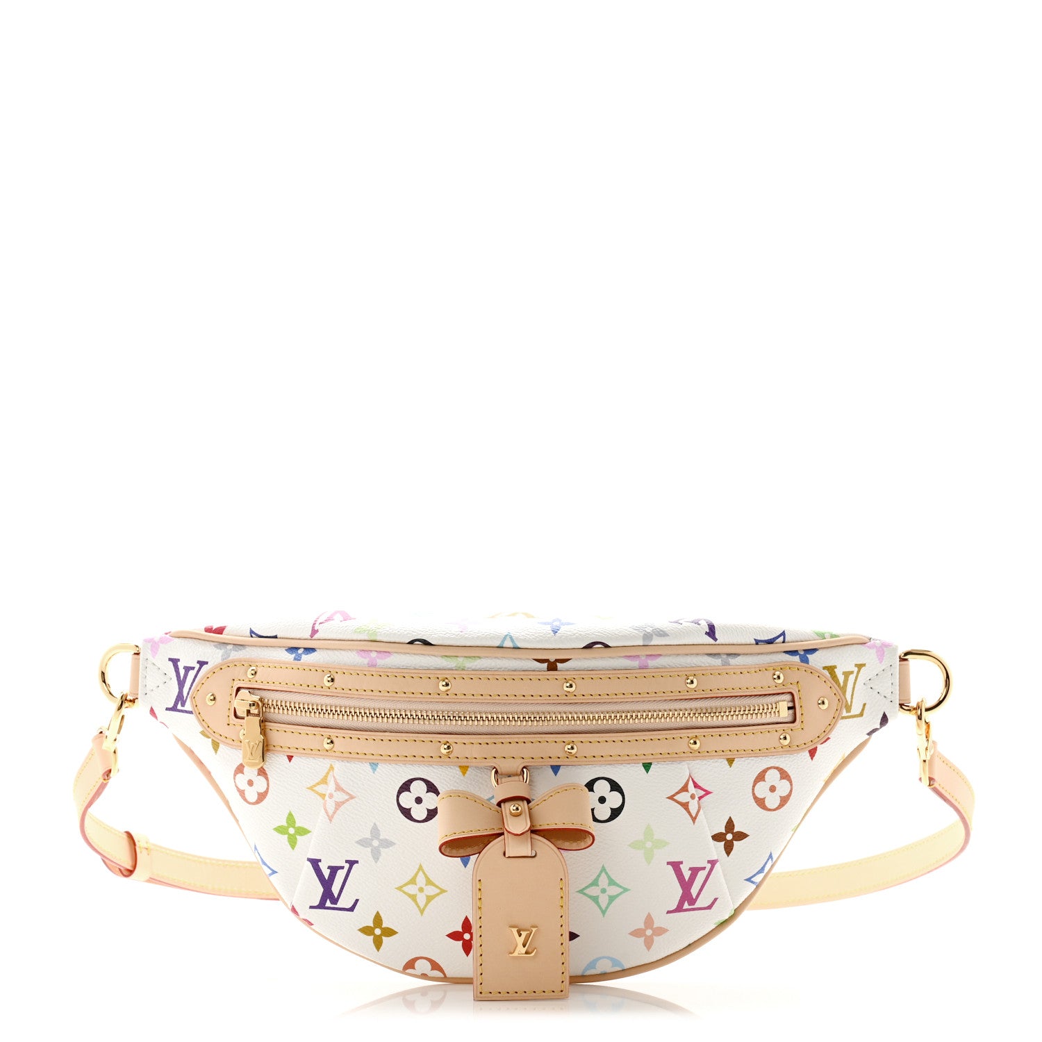 Louis Vuitton LV X TM Monogram Multicolor High Rise Bumbag White 1 of 9