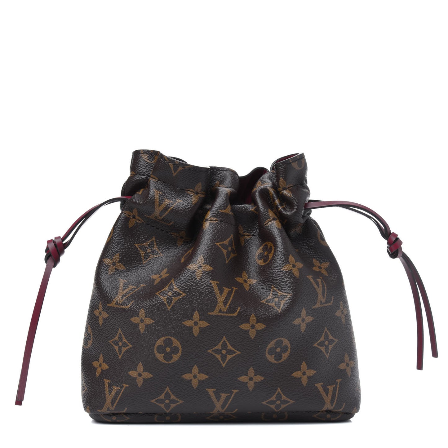 Monogram Pouch Noe Fuchsia