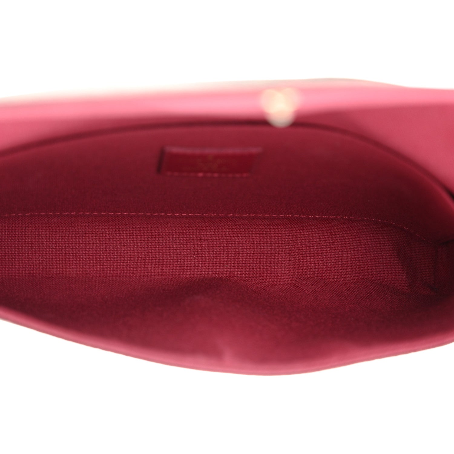 Louis Vuitton Monogram Pochette Felicie Chain Wallet Fuchsia 6 of 13