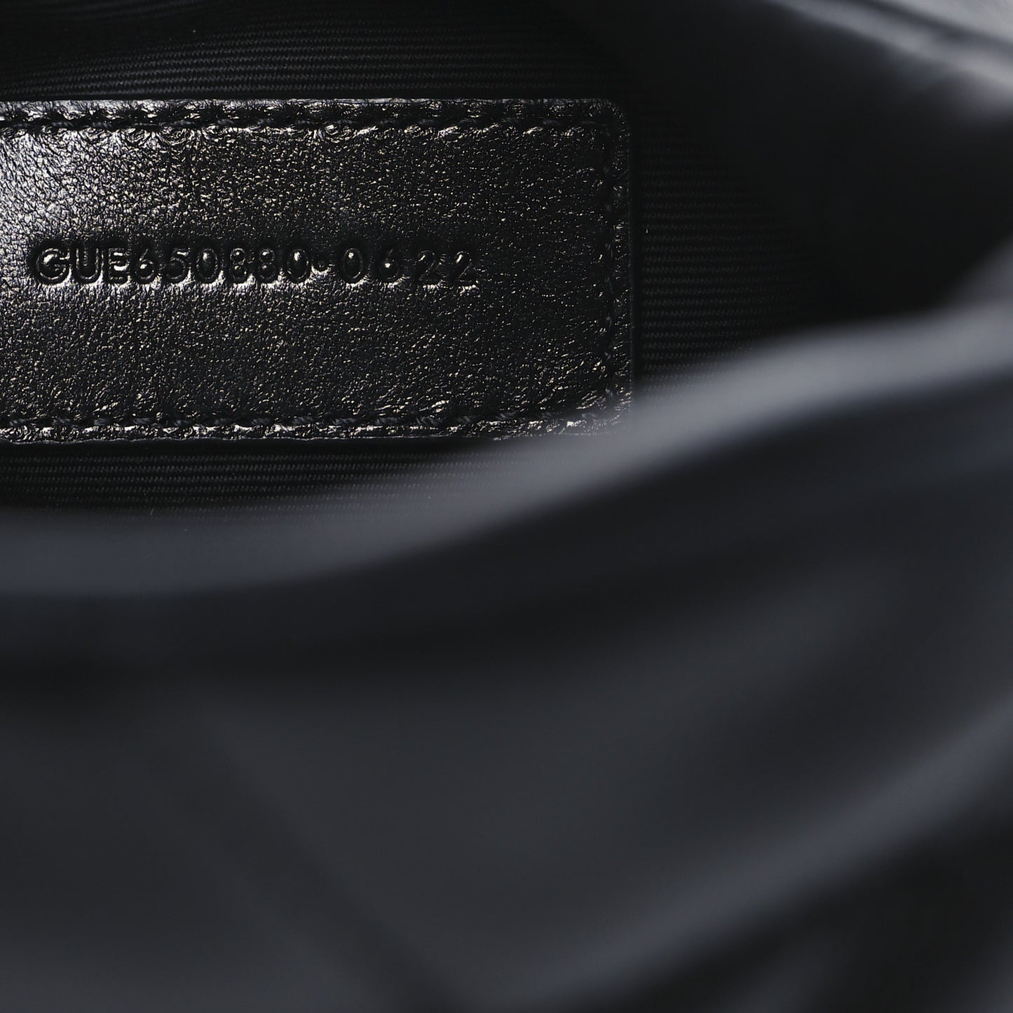Lambskin Monogram Loulou Puffer Pouch Clutch Black
