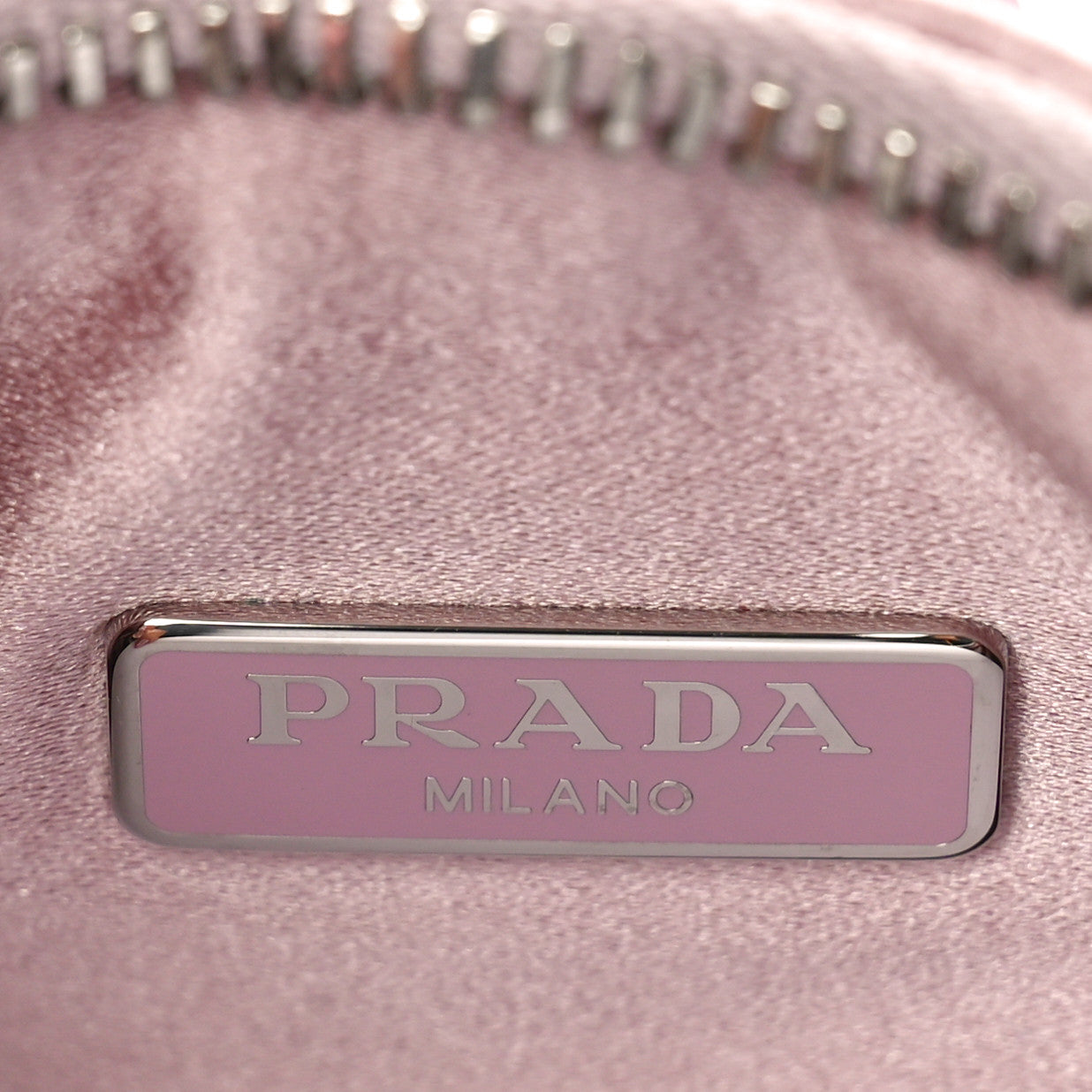 Prada Satin Crystal Re-Edition 2005 Shoulder Bag Alabastro 6 of 11