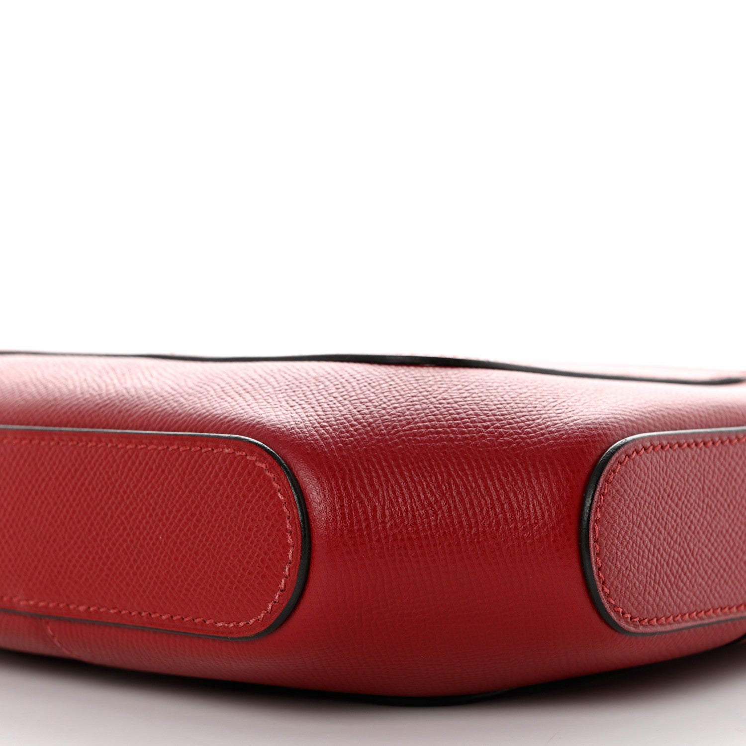 Hermes Epsom Octogone Clutch Rouge Grenat 9 of 9