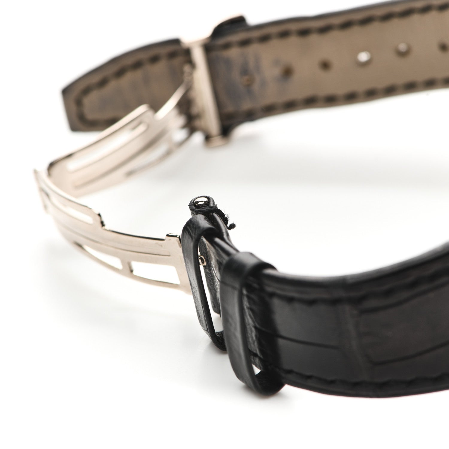 Audemars Piguet 18K White Gold Alligator 39mm Royal Oak Automatic Watch 26022BC.OO.D002CR.01 6 of 7