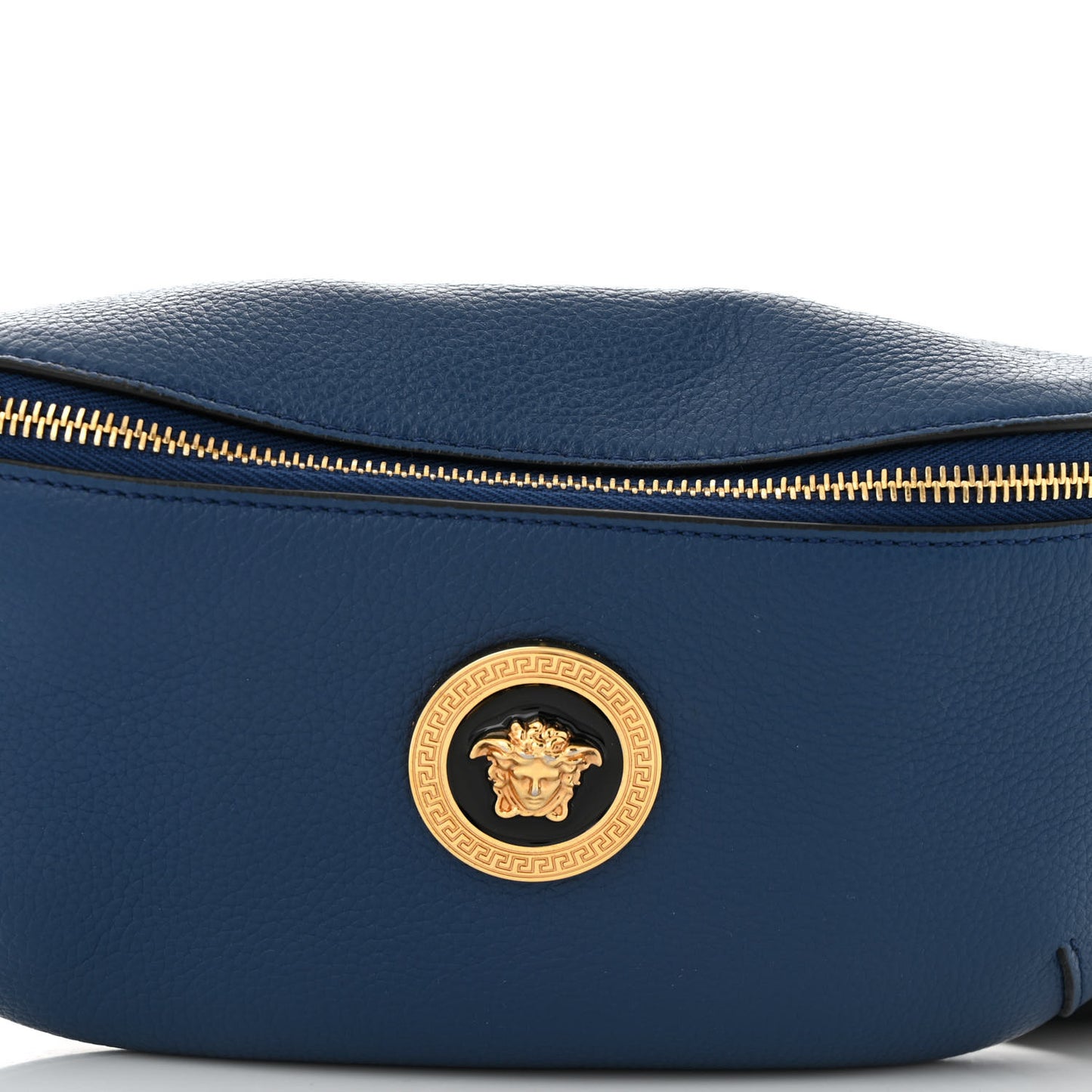 Grained Calfskin Vanitas Medea Belt Bag Blue