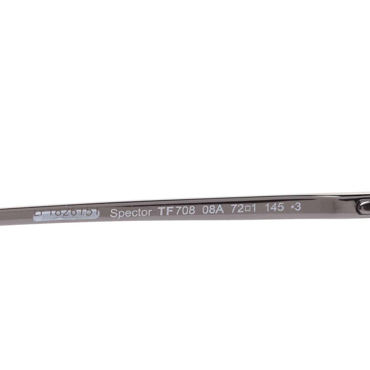 Square Spector Sunglasses TF 708 Dark Ruthenium Grey